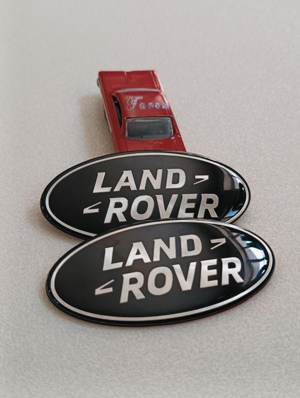 Land Rover Bagaj ve Tampon Arması Seti 2’li 3M 3D ABS