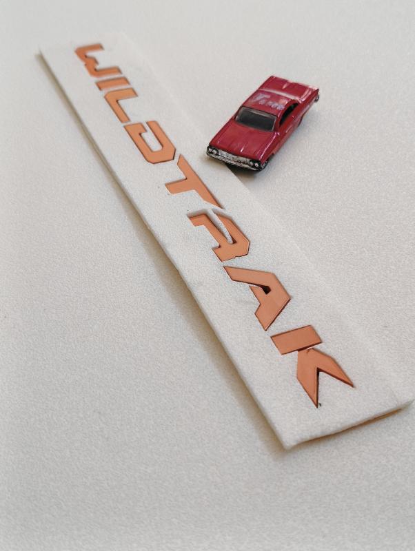 Wildtrak Çamurluk Yazısı Orange 3M 3D ABS