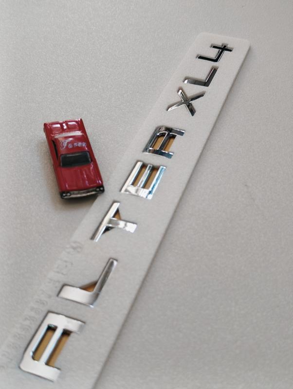 Altea XL4 Krom Bagaj Yazısı 3M 3D ABS