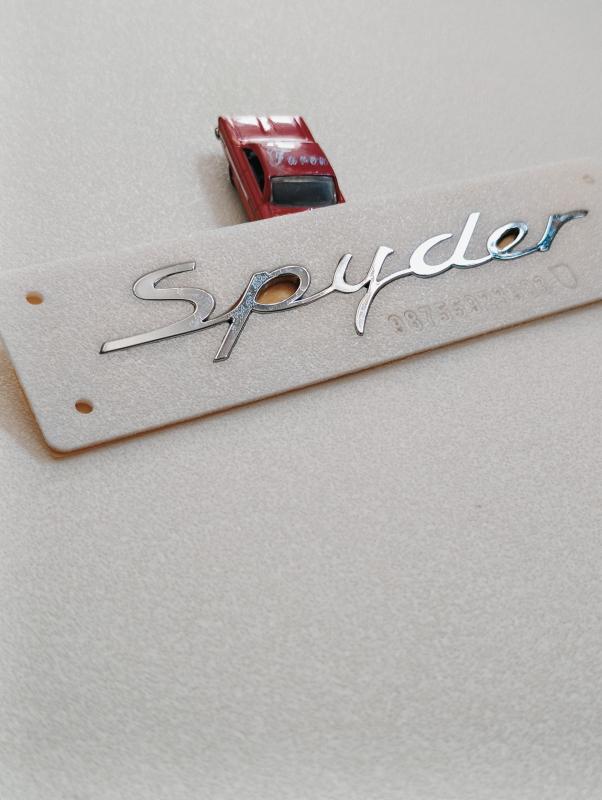 Spyder Krom Bagaj Yazısı 3M 3D ABS