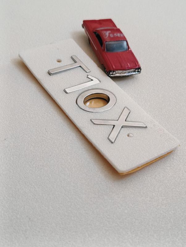 T10X Krom Bagaj Yazısı 3M 3D ABS