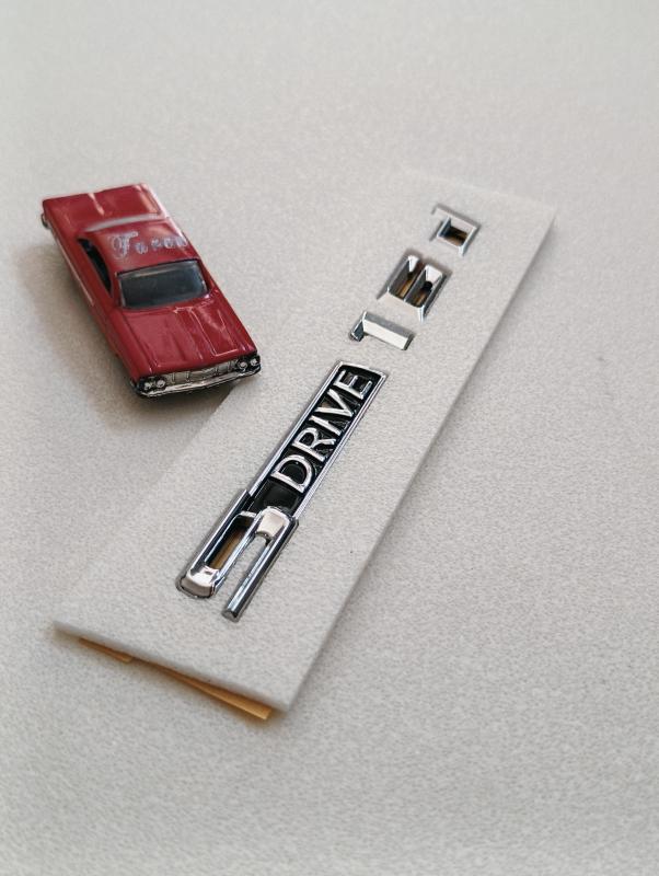 S Drive 16d Krom Bagaj Yazısı 3M 3D ABS