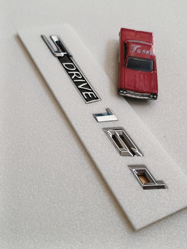 S Drive 16d Krom Bagaj Yazısı 3M 3D ABS