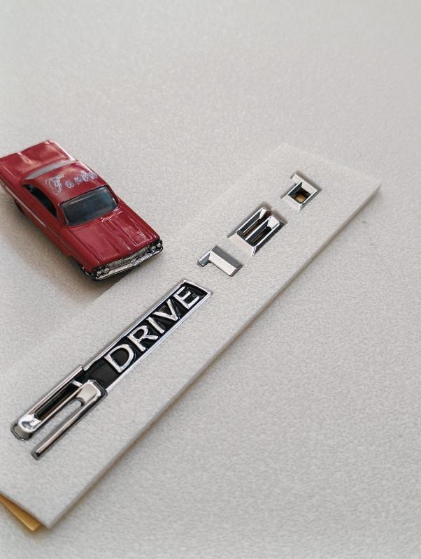 S Drive 16d Krom Bagaj Yazısı 3M 3D ABS