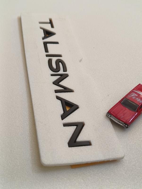 Talisman Piano Black Bagaj Yazısı 3M 3D ABS