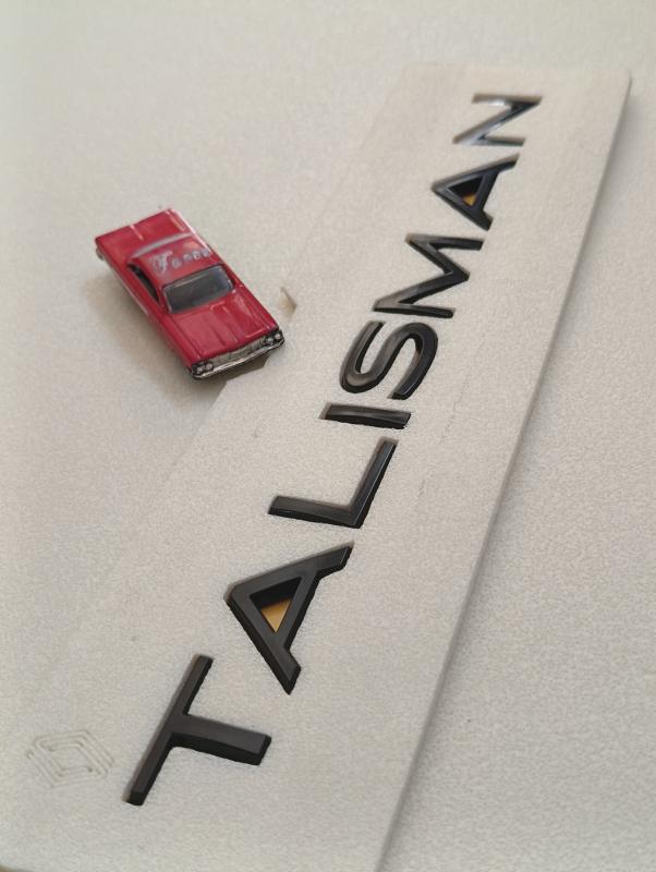 Talisman Piano Black Bagaj Yazısı 3M 3D ABS