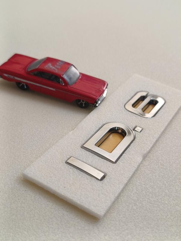 ID.6 Krom Bagaj Yazısı 3M 3D ABS