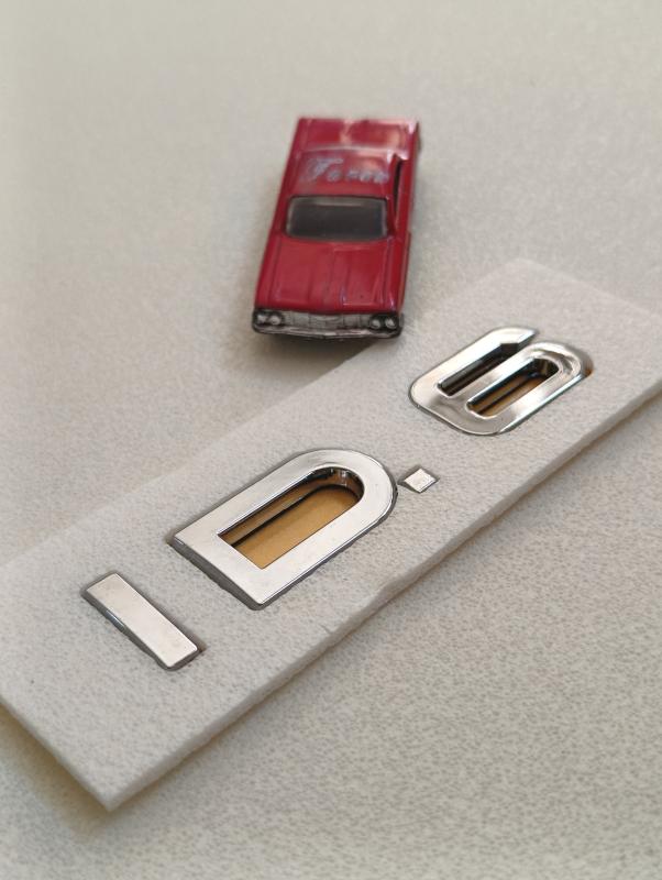 ID.6 Krom Bagaj Yazısı 3M 3D ABS