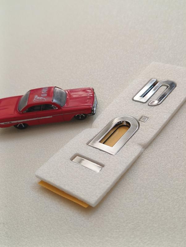 ID.5 Krom Bagaj Yazısı 3M 3D ABS
