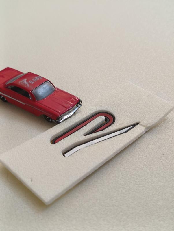R Yeni Nesil Bagaj Arması Özel Tasarım Kırmızı-Beyaz Turkey Edition 3M 3D ABS