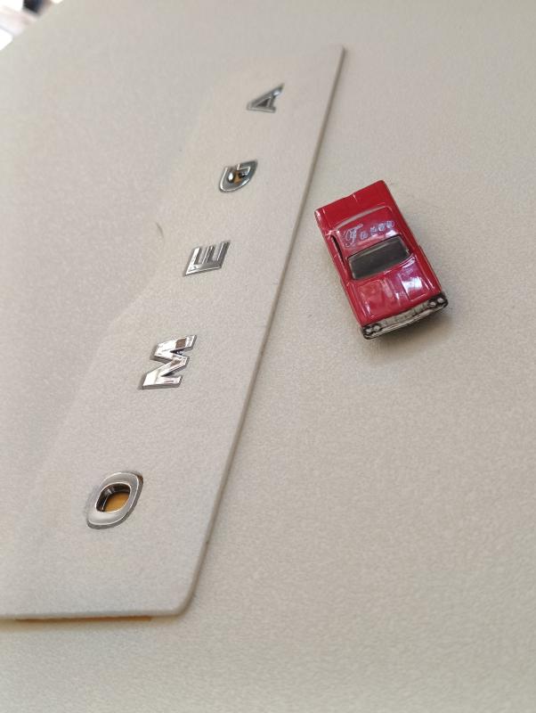 Omega Boşluklu Bagaj Yazısı 3M 3D ABS
