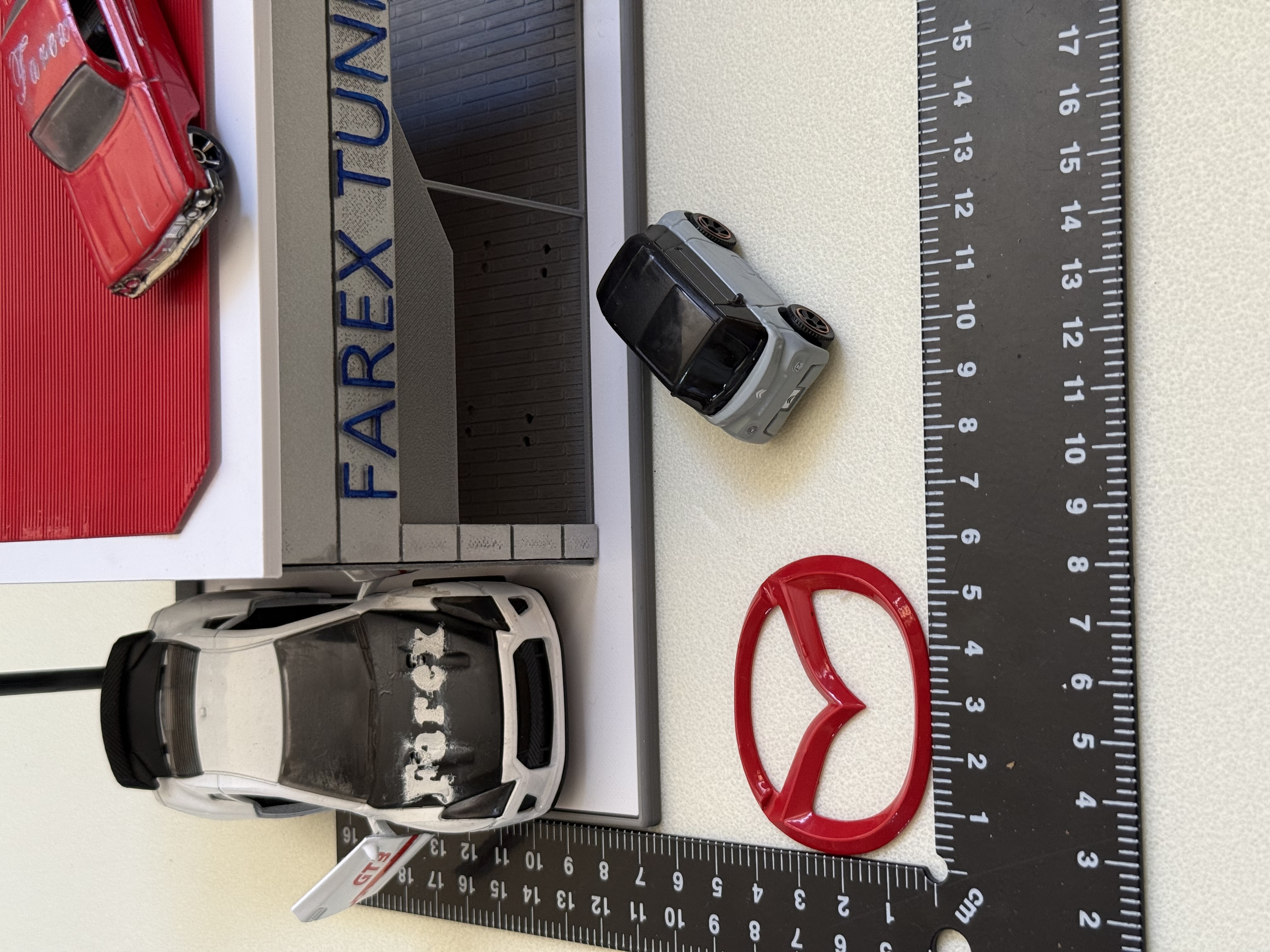 Mazda Direksiyon Göbeği Arması Kırmızı 3M 3D ABS