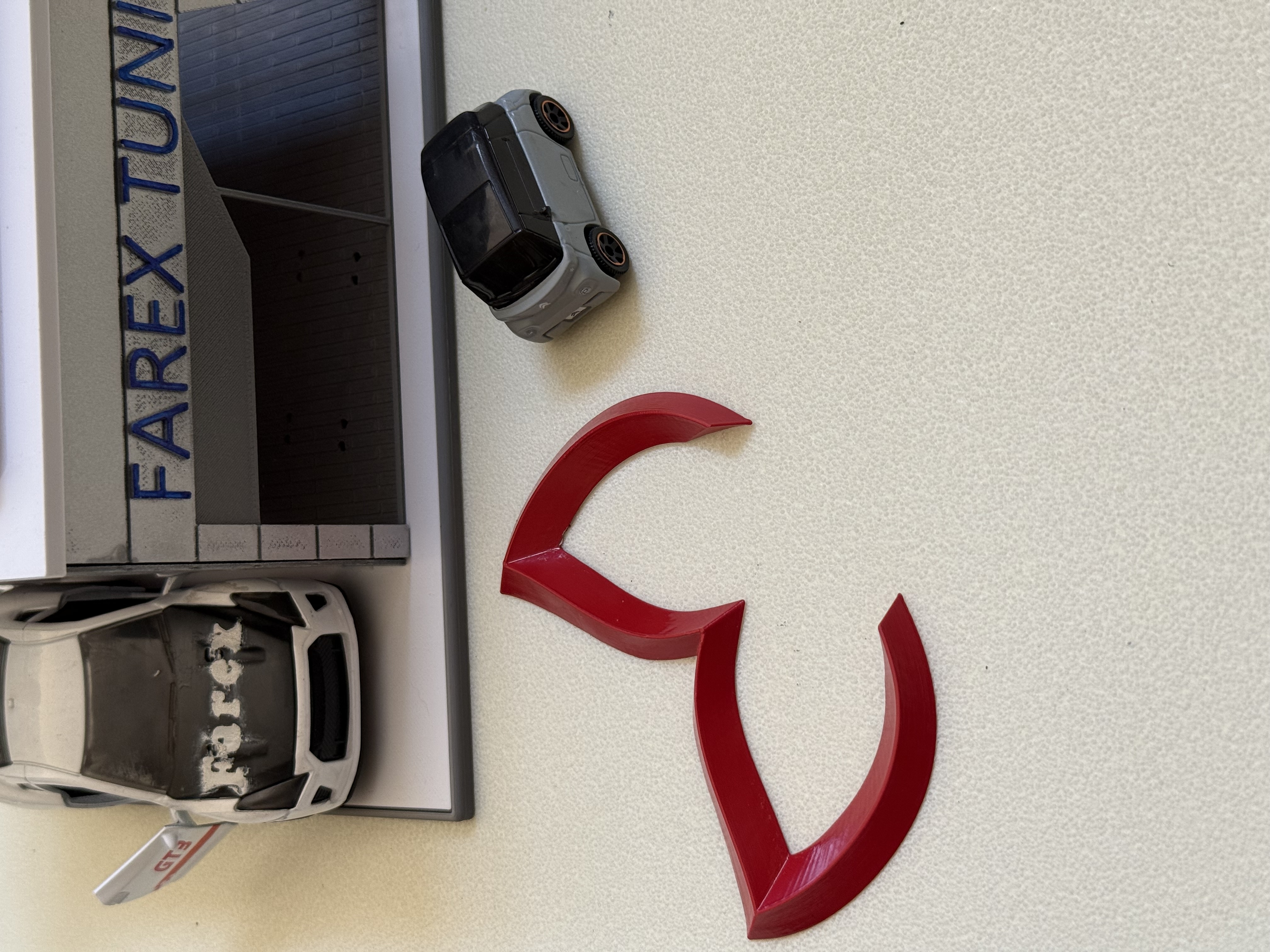 Mazda Batman Bagaj Arması Kırmızı 3M 3D ABS
