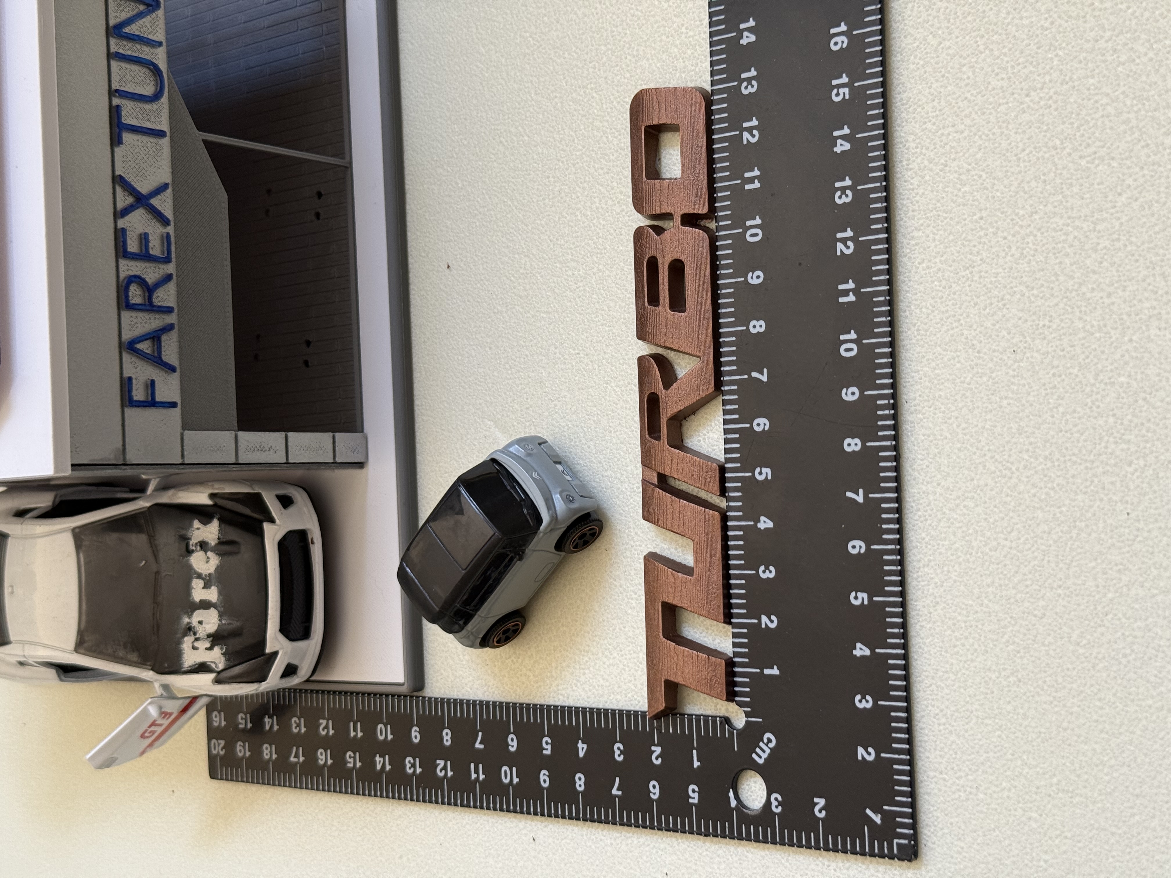 Turbo Bronze Bagaj Yazısı (Tüm Modellerle Uyumlu) 3M 3D ABS
