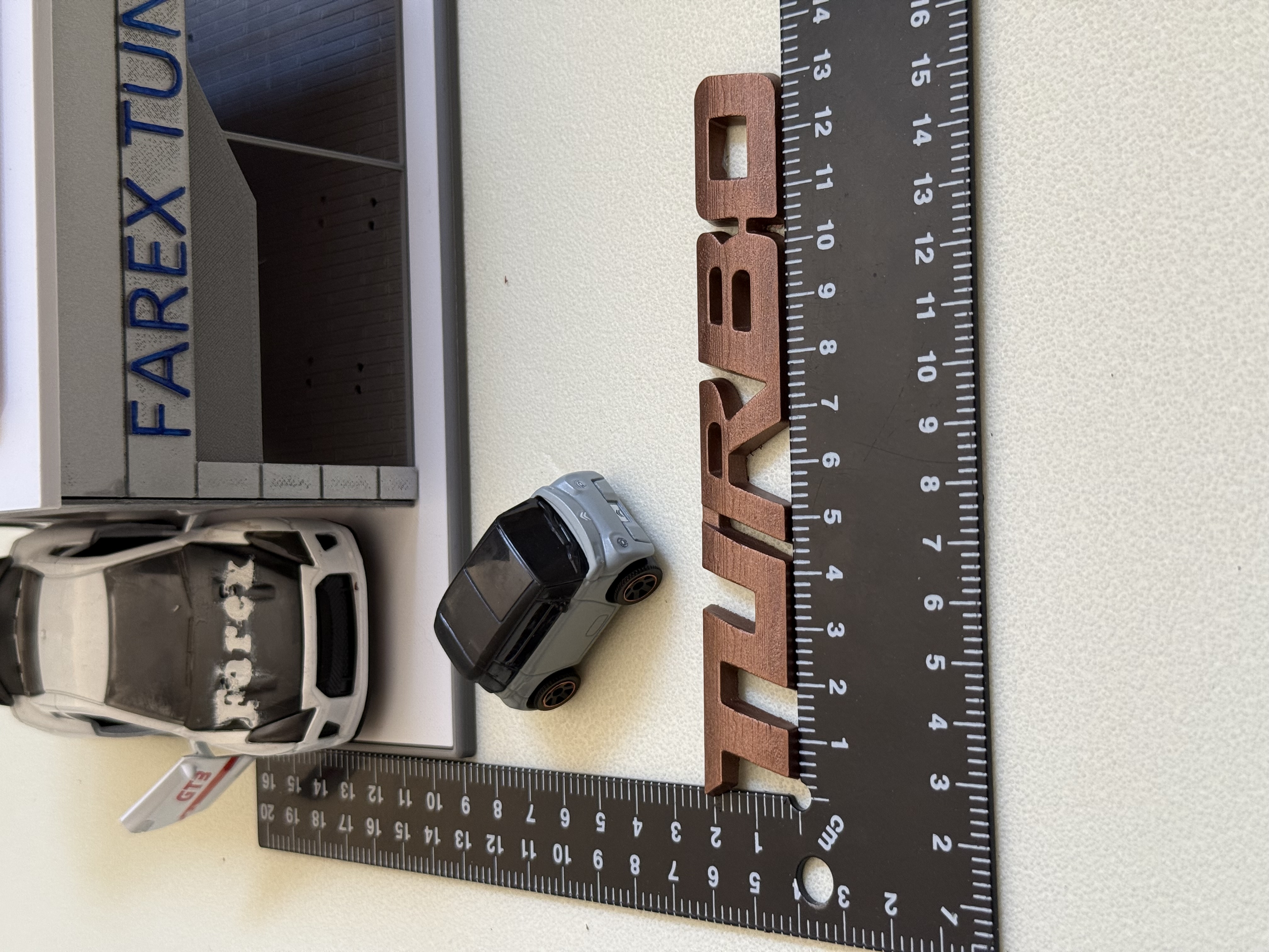 Turbo Bronze Bagaj Yazısı (Tüm Modellerle Uyumlu) 3M 3D ABS