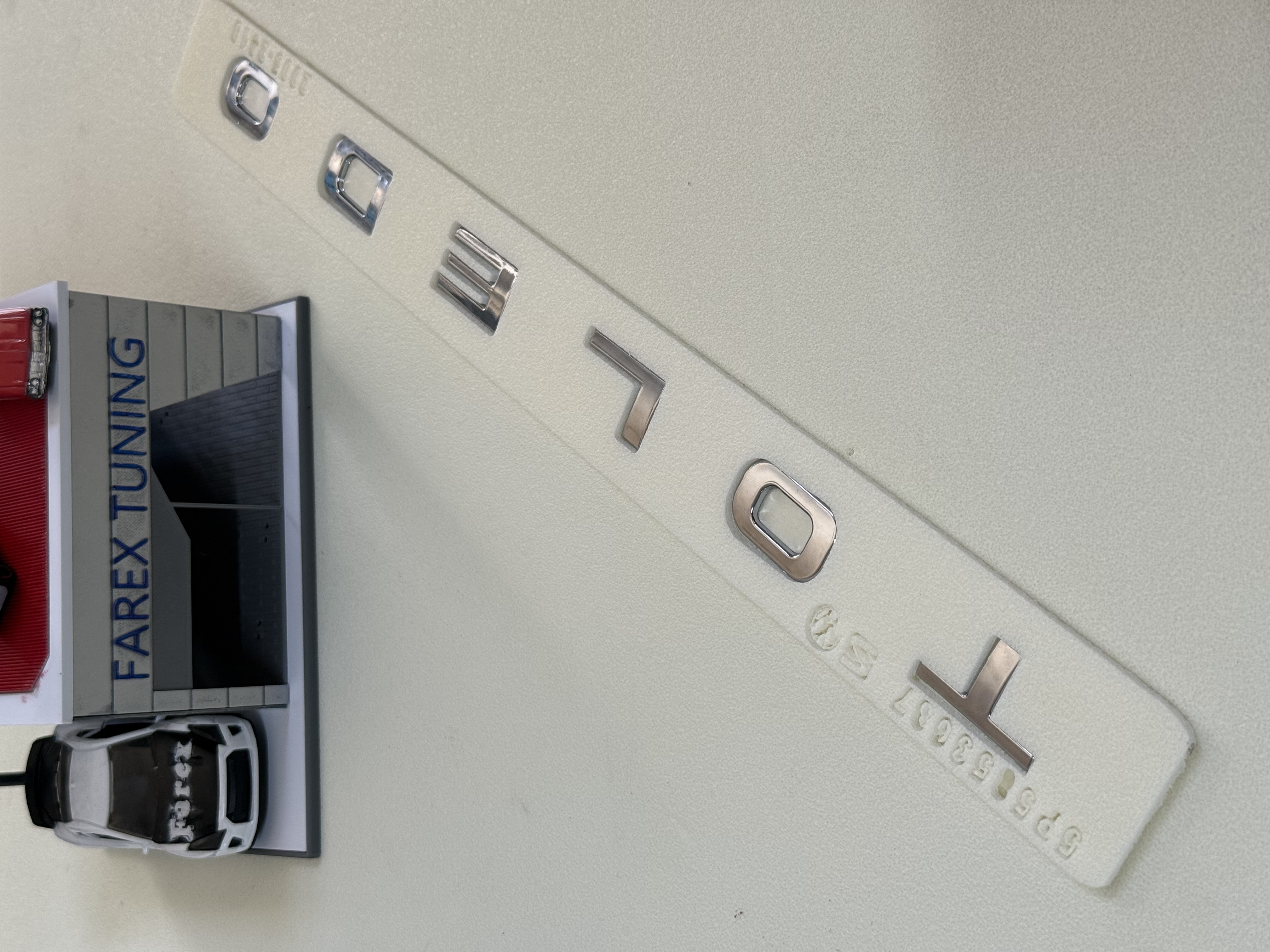 Seat Toledo Yeni Nesil Boşluklu Krom Bagaj Yazısı 3M 3D ABS