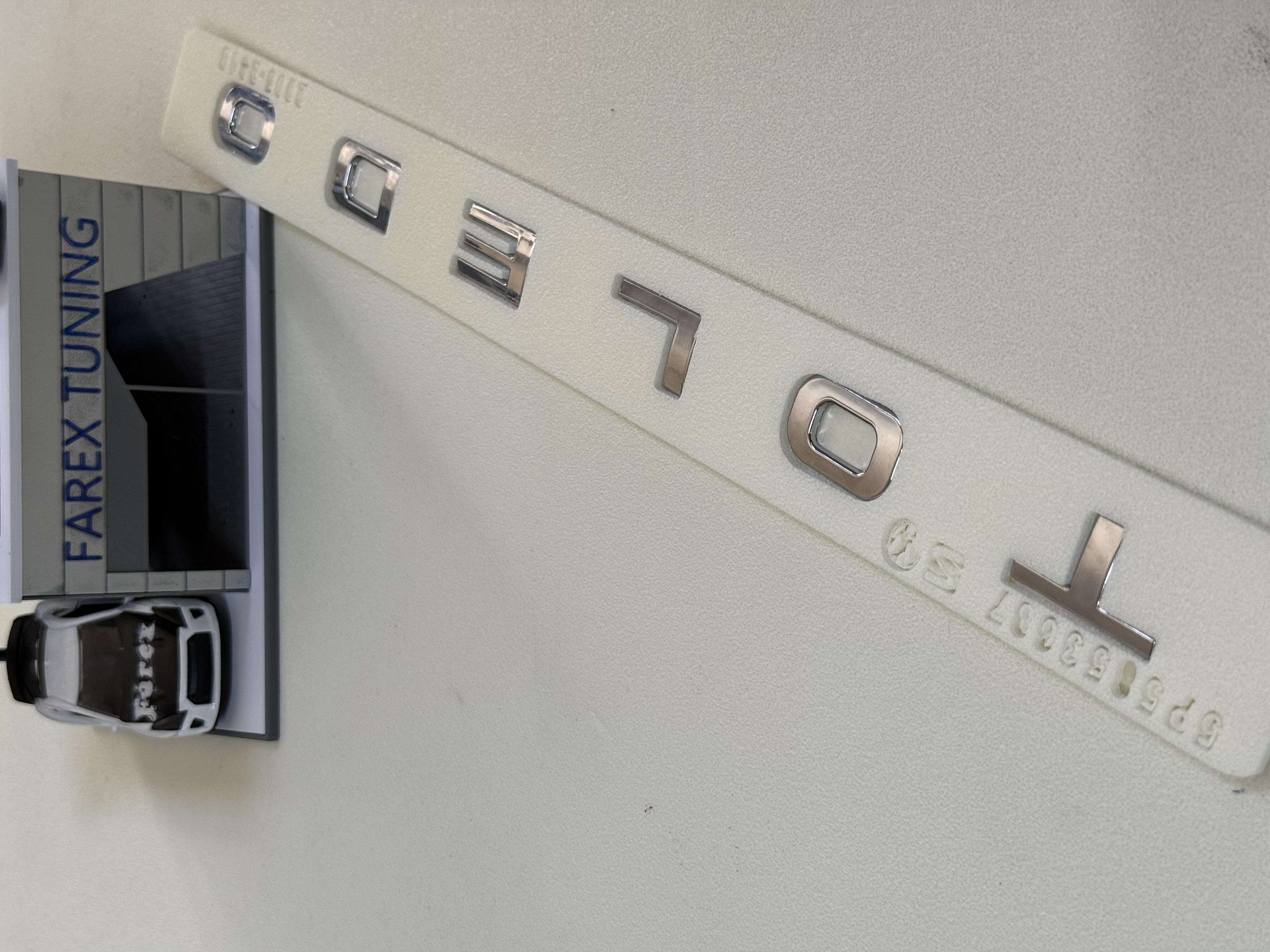 Seat Toledo Yeni Nesil Boşluklu Krom Bagaj Yazısı 3M 3D ABS