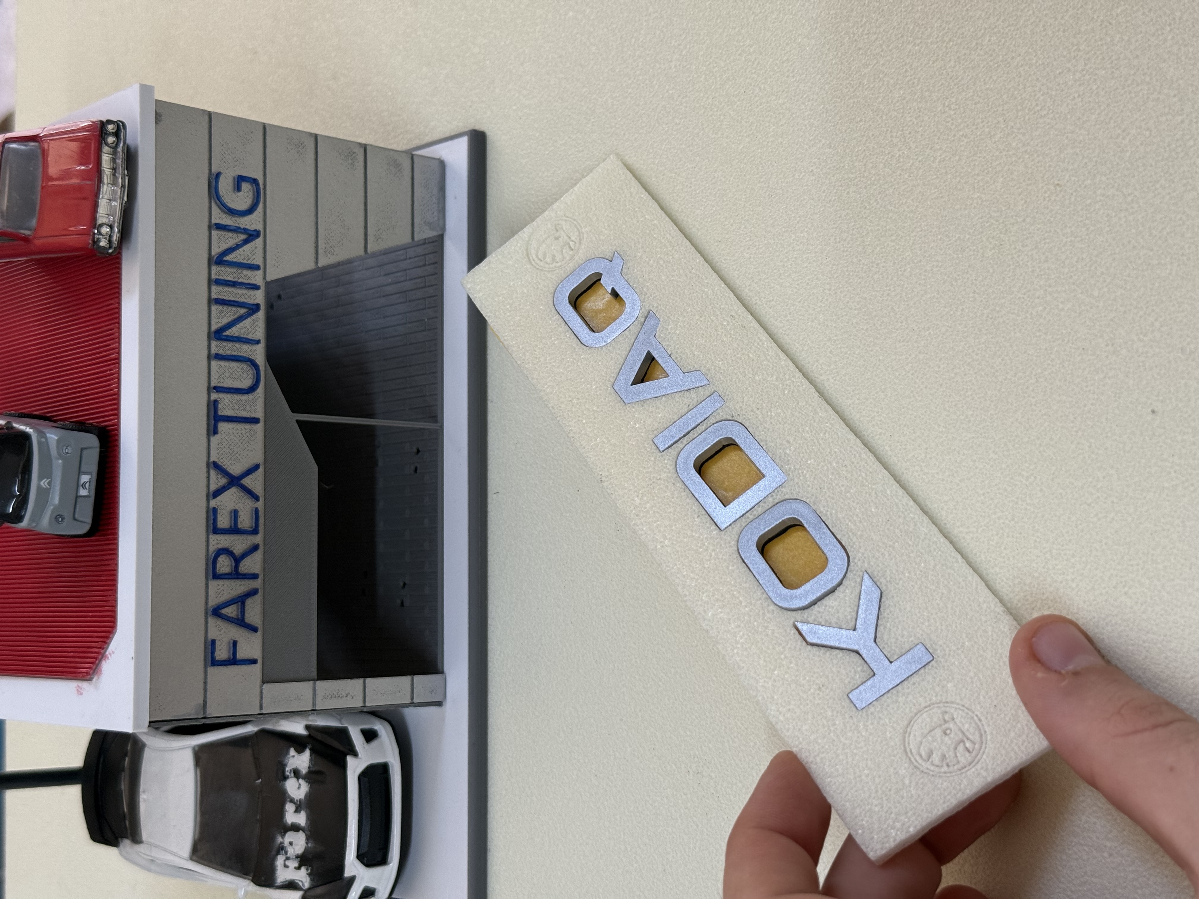 Skoda Kodiaq Yeni Nesil Gri Bagaj Yazısı 3M 3D ABS