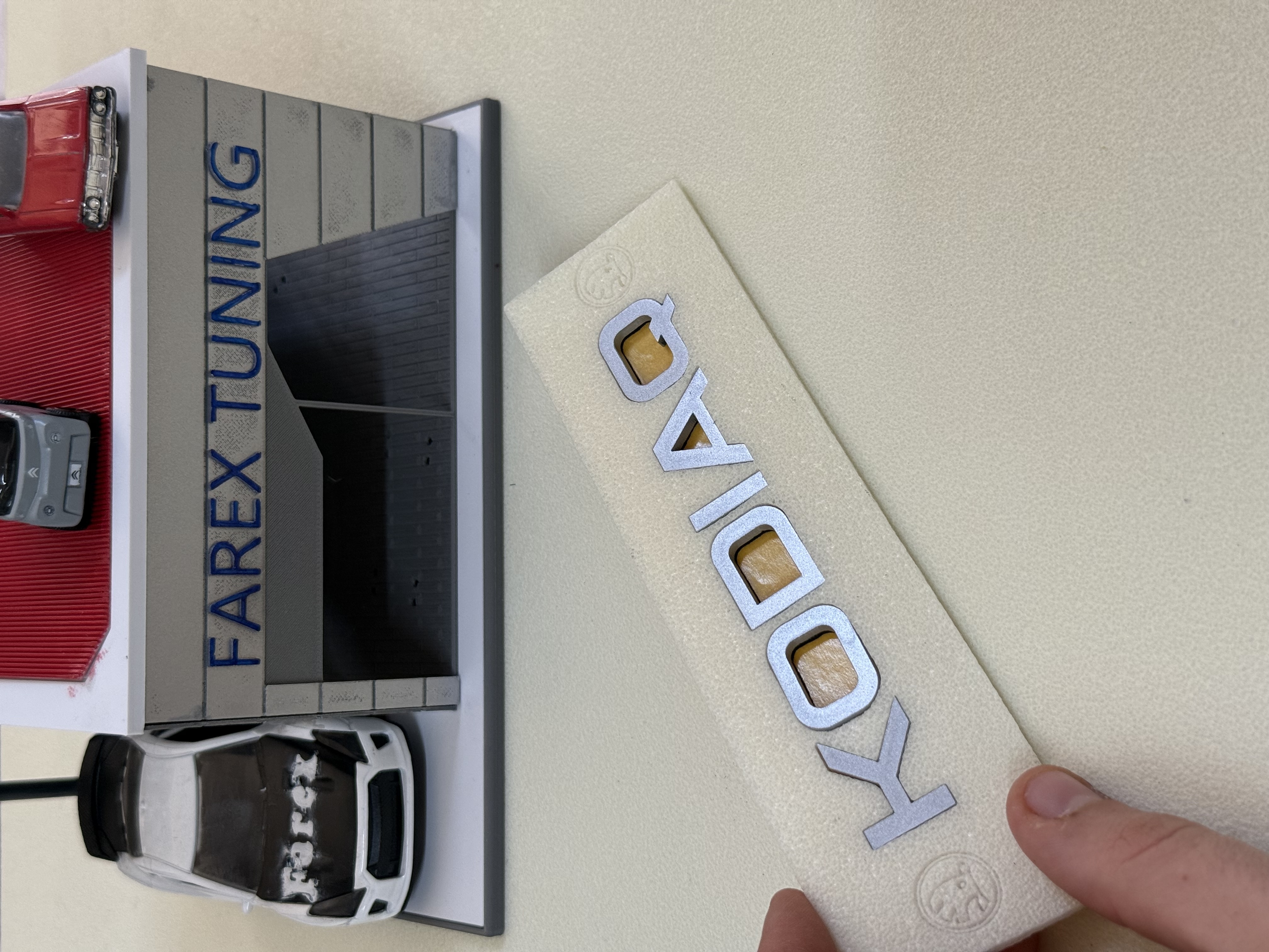 Skoda Kodiaq Yeni Nesil Gri Bagaj Yazısı 3M 3D ABS