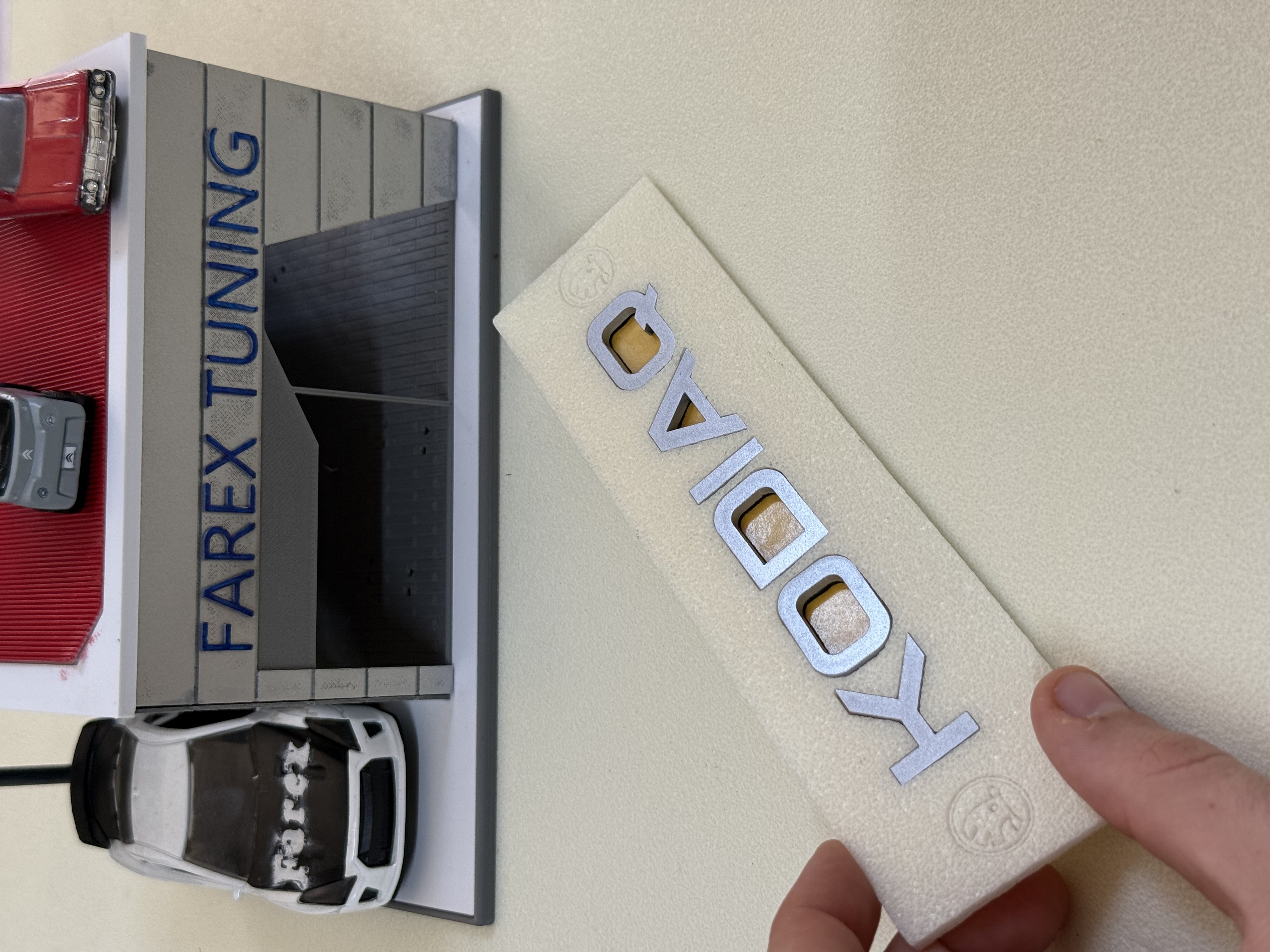 Skoda Kodiaq Yeni Nesil Gri Bagaj Yazısı 3M 3D ABS