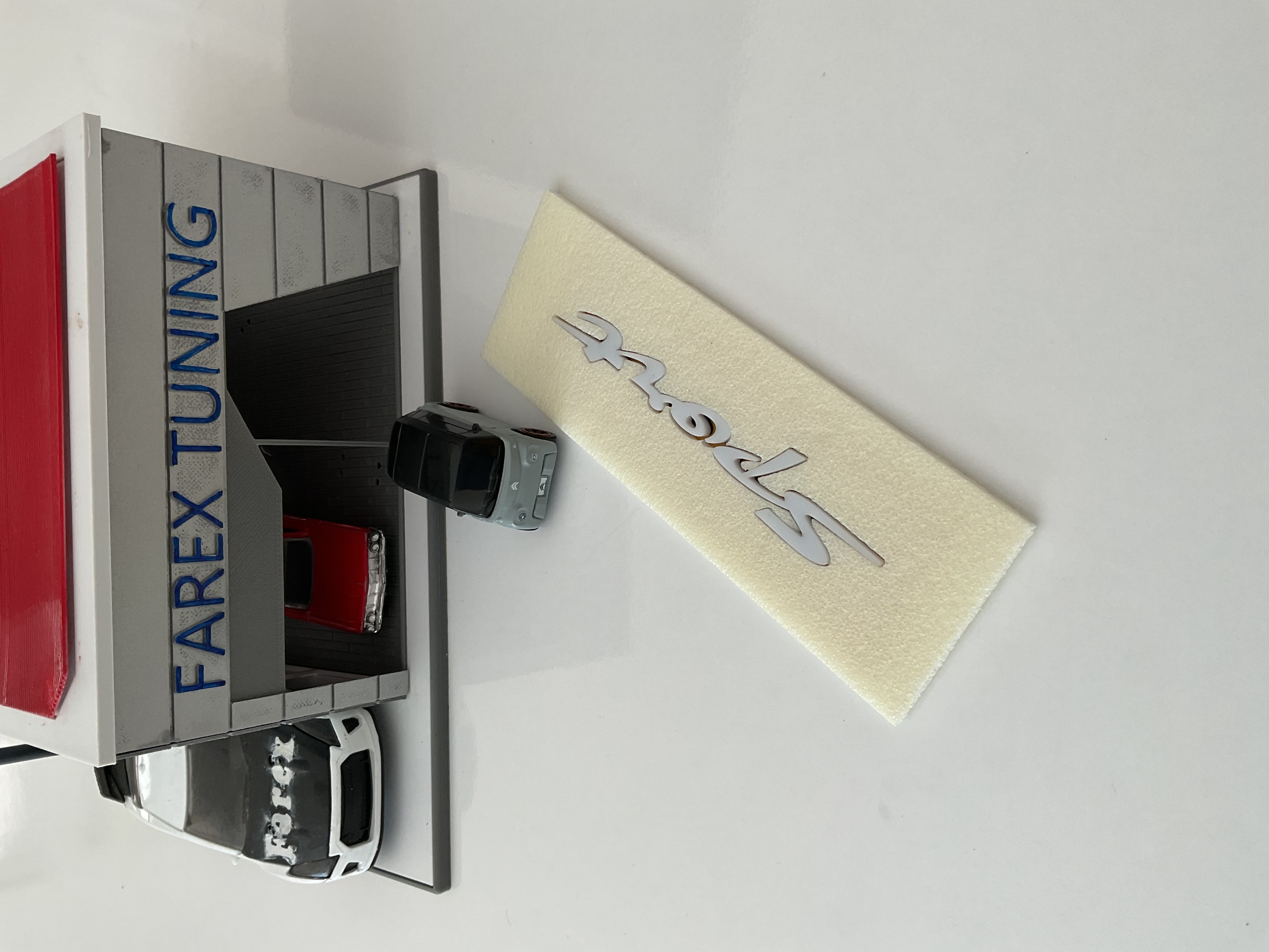 Universal Sport Beyaz Bagaj Yazısı 3M 3D ABS