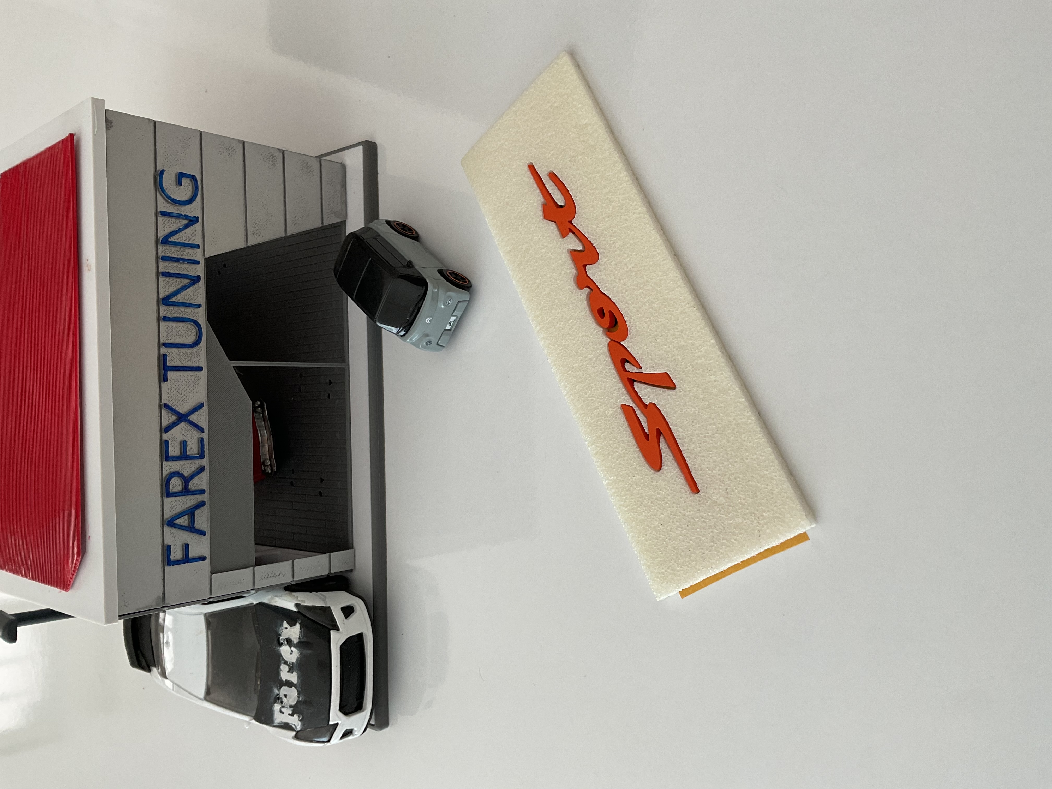 Universal Sport Orange Bagaj Yazısı 3M 3D ABS