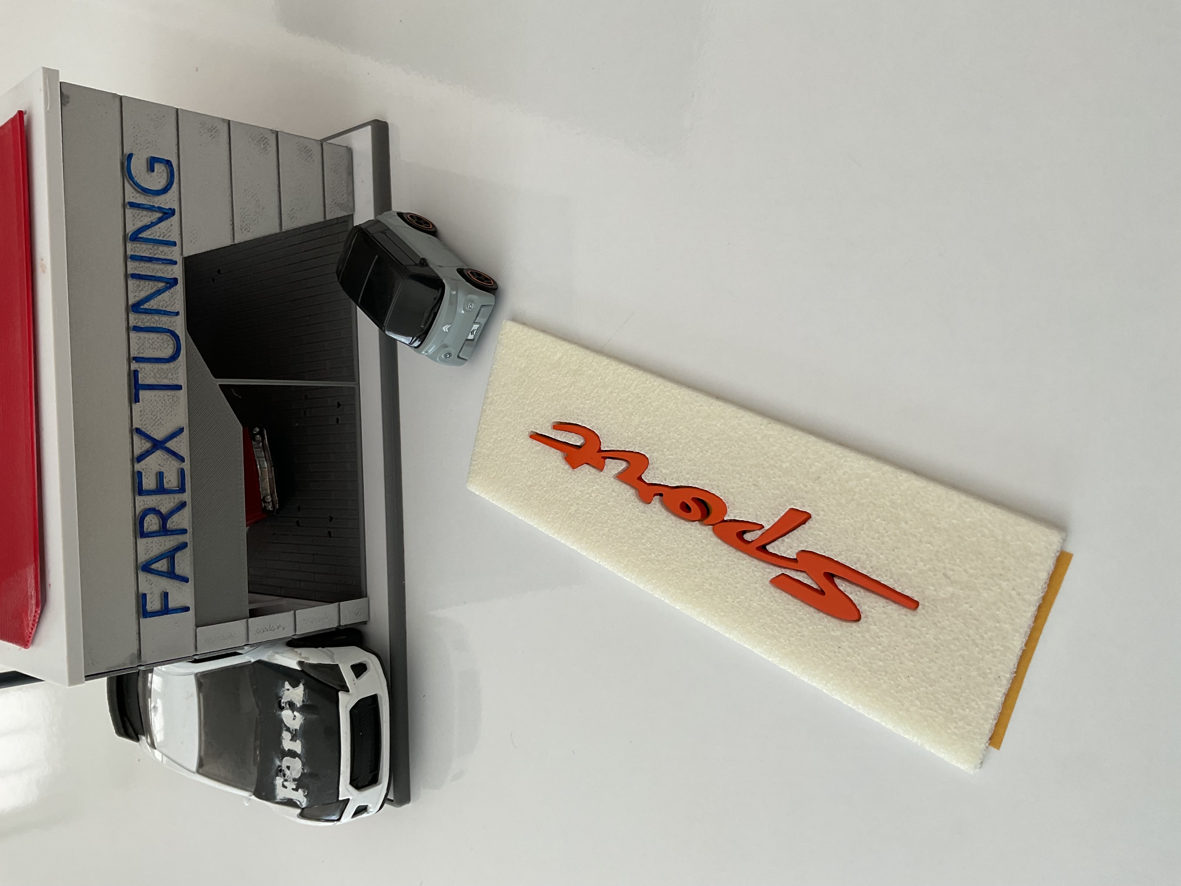 Universal Sport Orange Bagaj Yazısı 3M 3D ABS