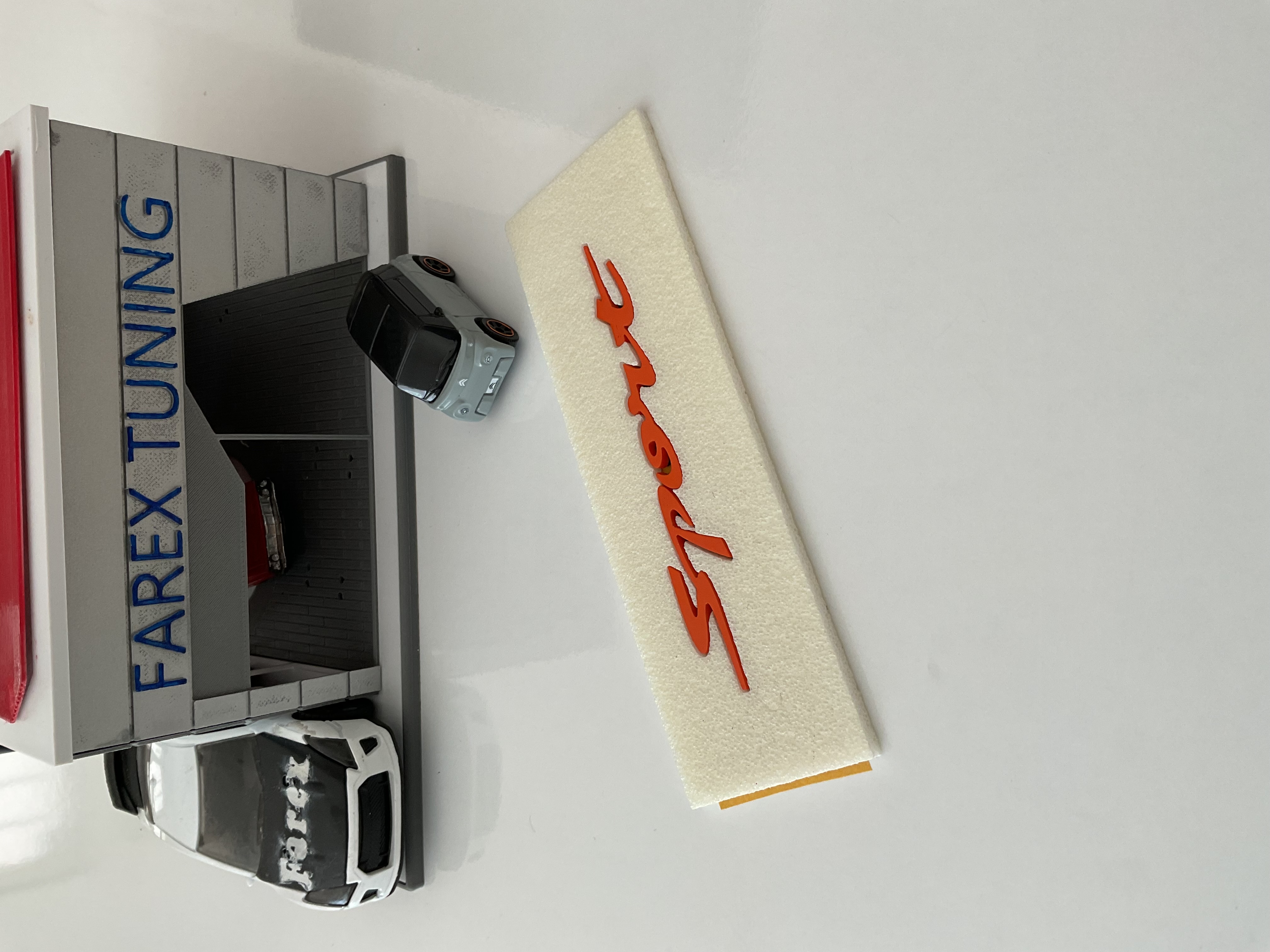 Universal Sport Orange Bagaj Yazısı 3M 3D ABS