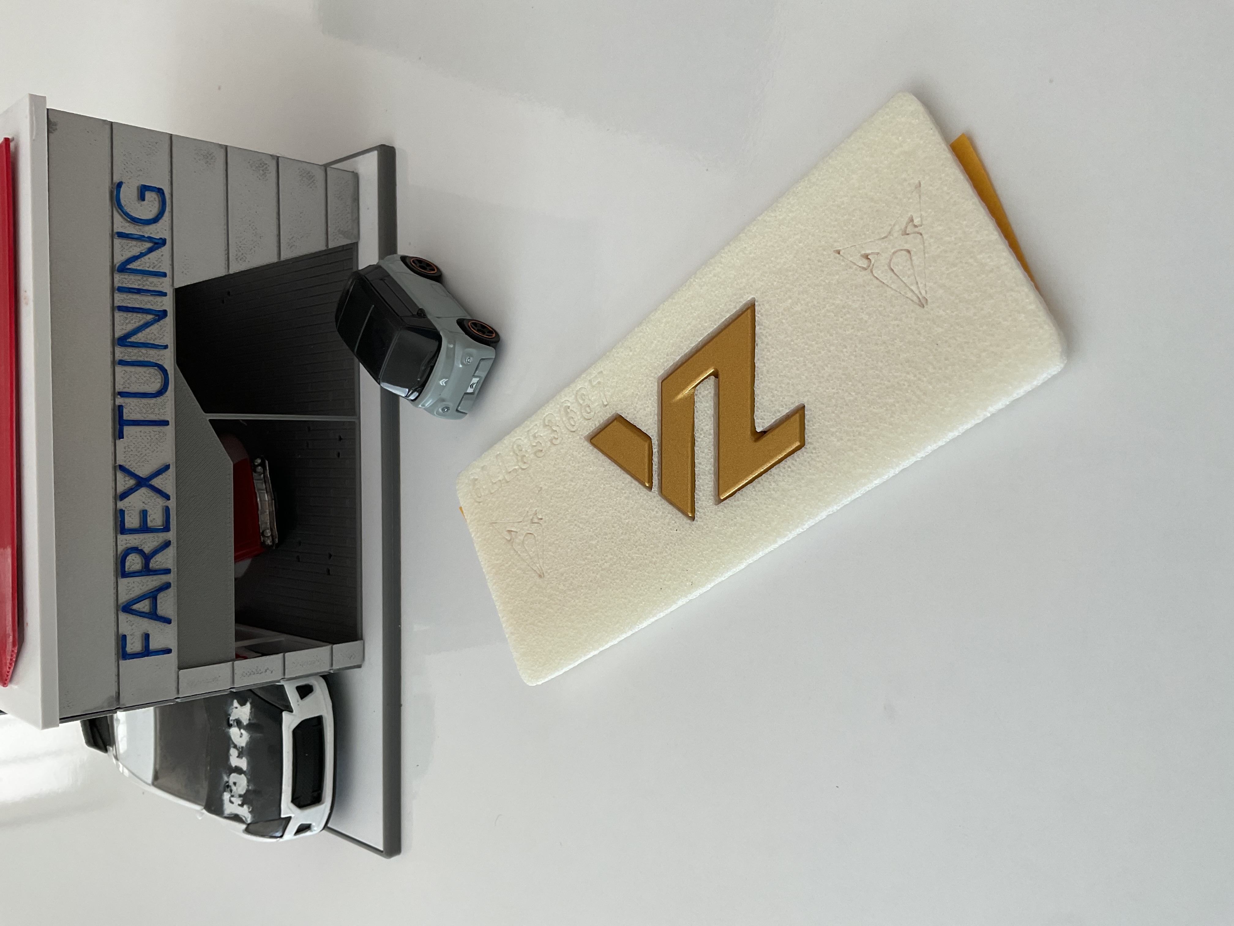 Cupra VZ Golden Bagaj Yazısı 3M 3D ABS