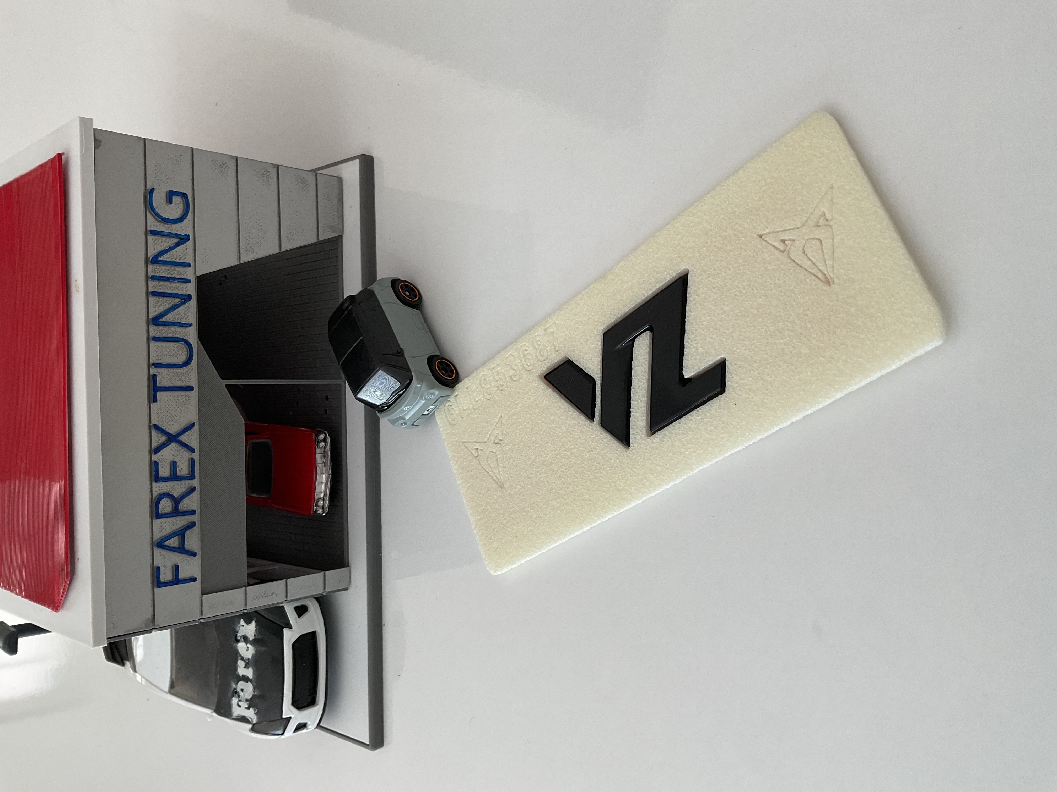 Cupra VZ Piano Black Bagaj Yazısı 3M 3D ABS