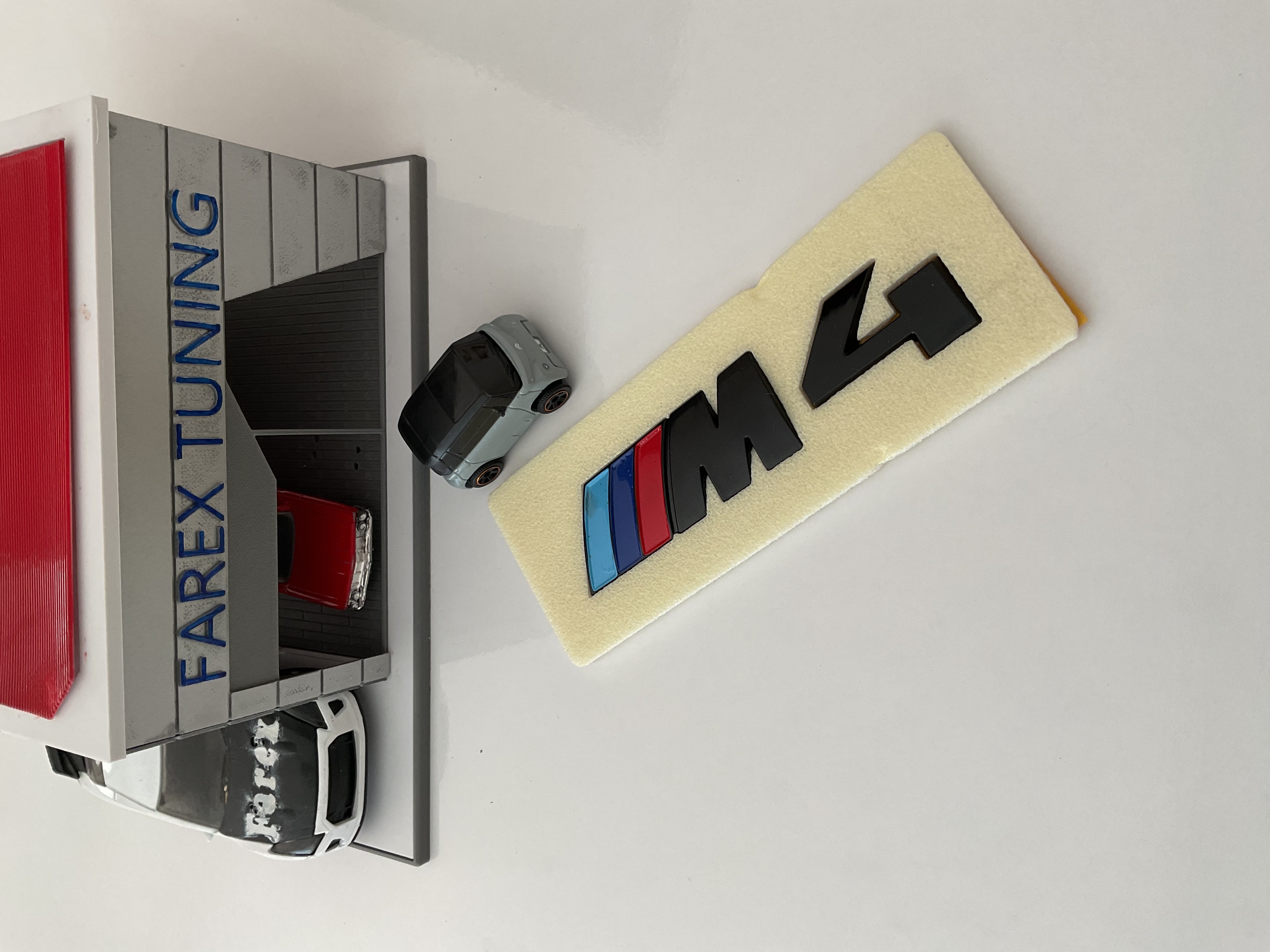 BMW M4 Piano Black Bagaj Yazısı 3M 3D ABS