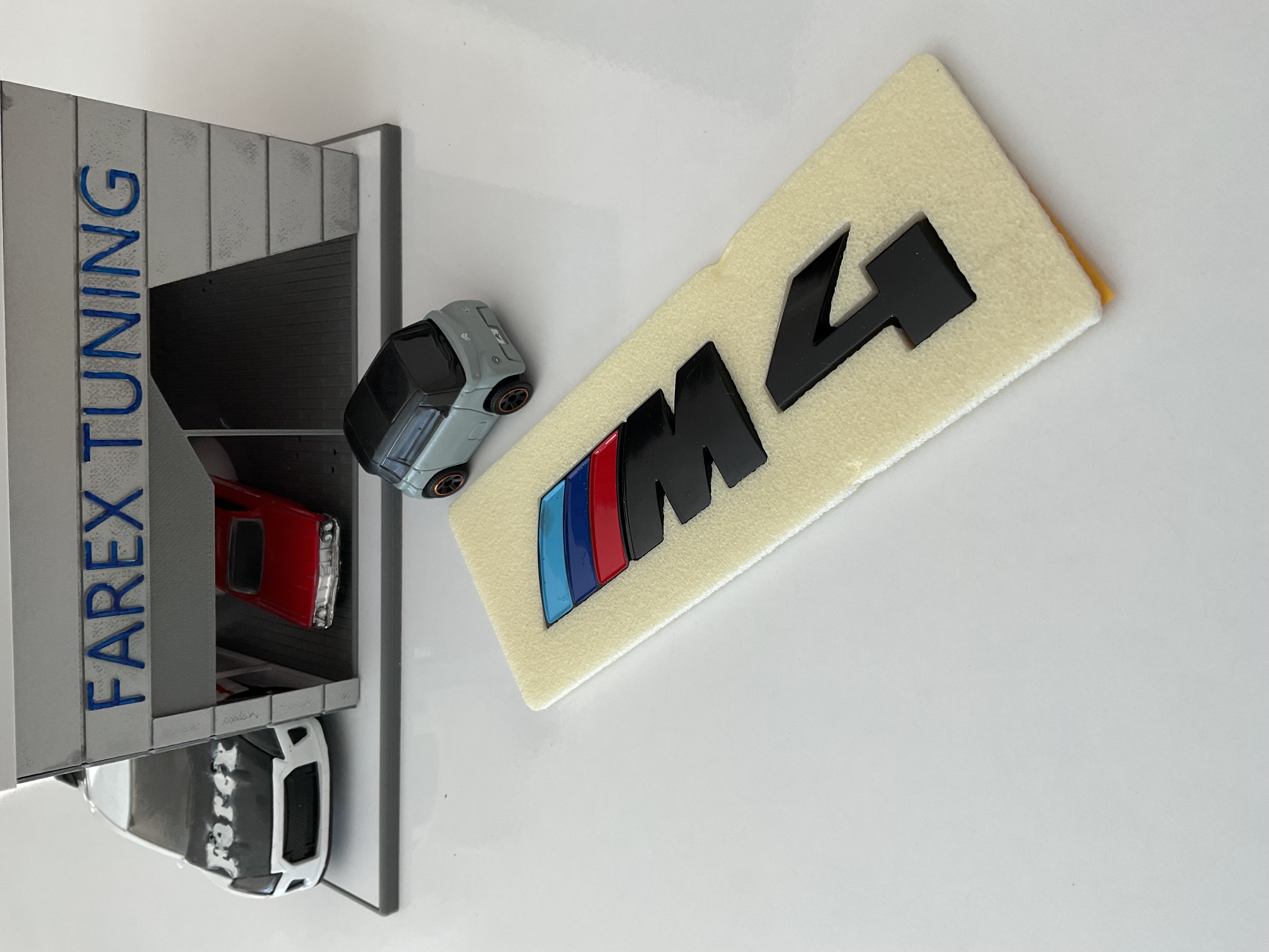 BMW M4 Piano Black Bagaj Yazısı 3M 3D ABS