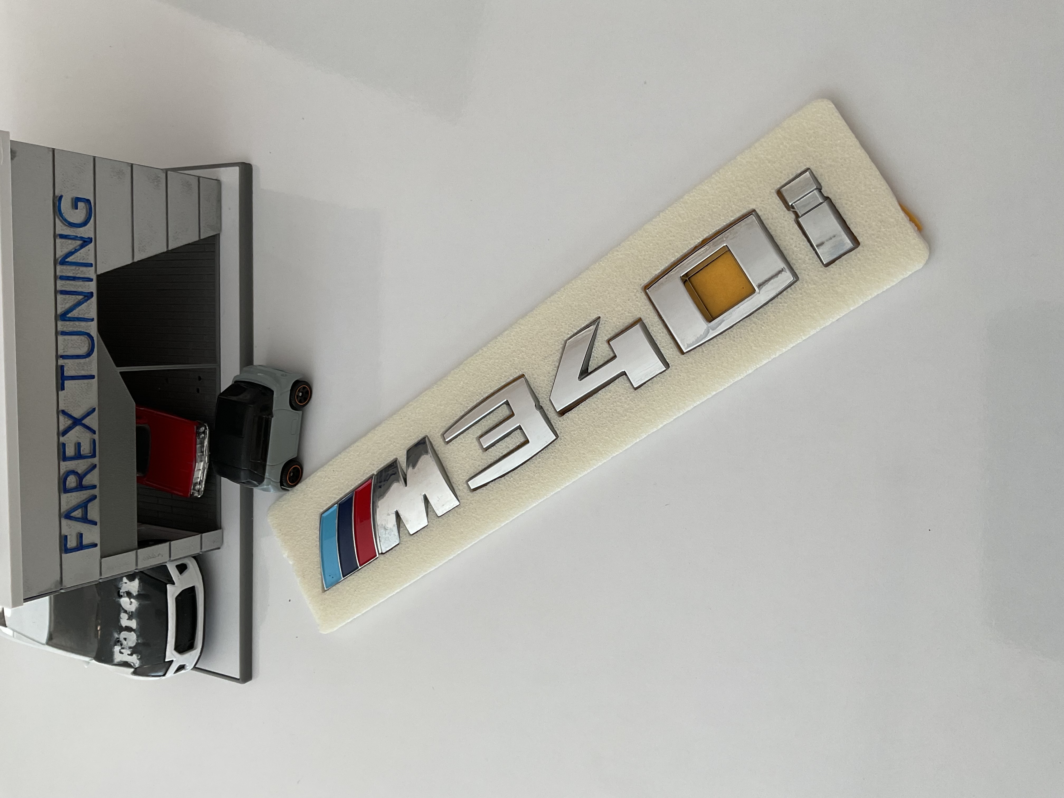 BMW M340i Krom Bagaj Yazısı 3M 3D ABS