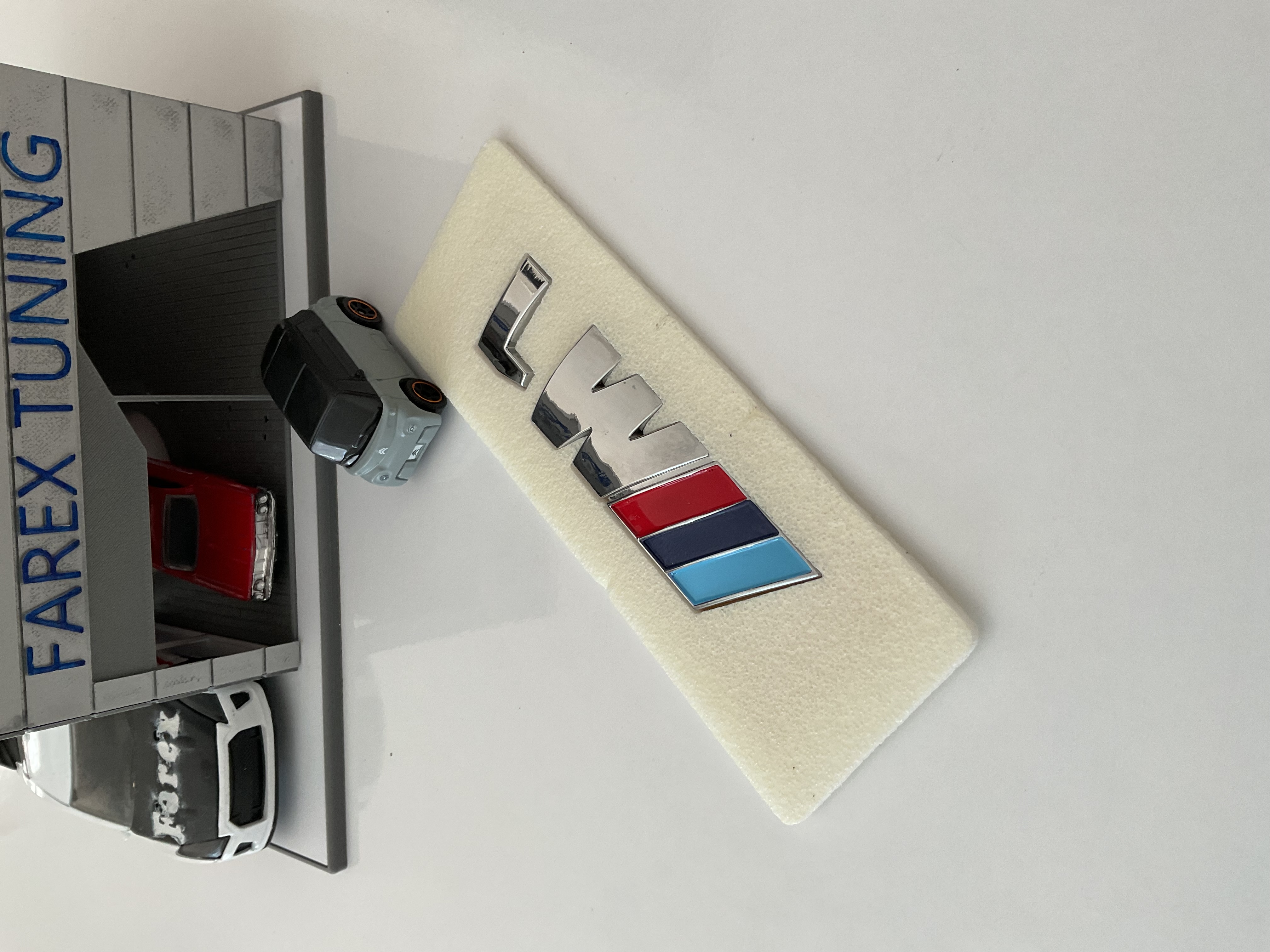 BMW M1 Krom Bagaj Yazısı 3M 3D ABS