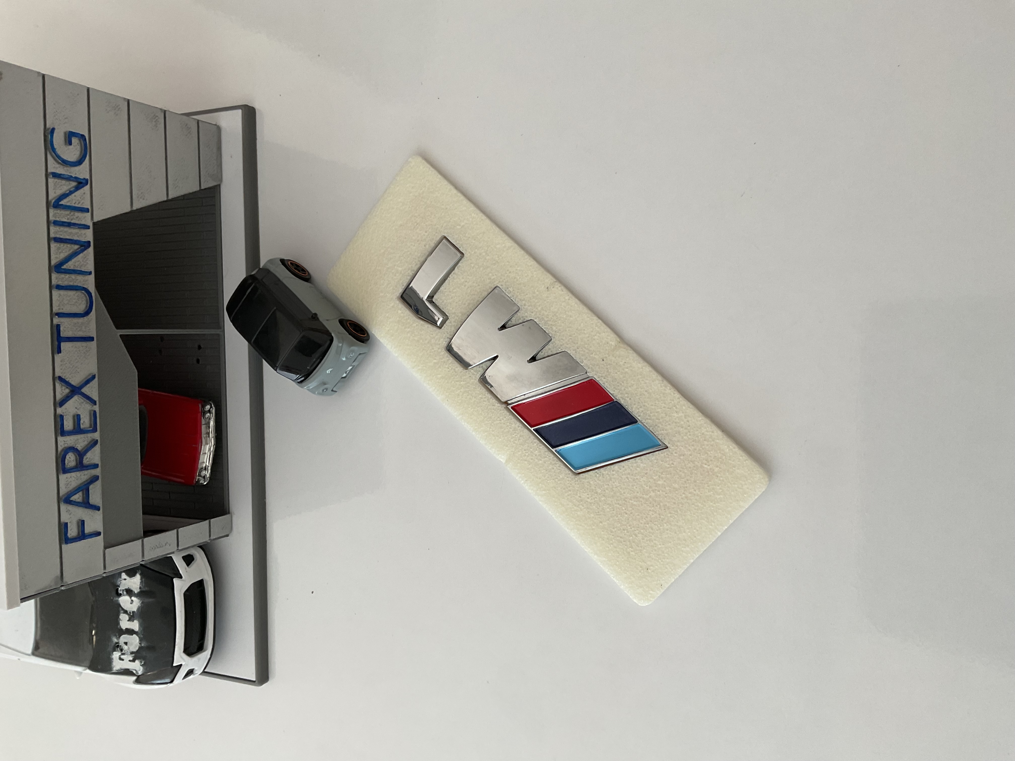 BMW M1 Krom Bagaj Yazısı 3M 3D ABS