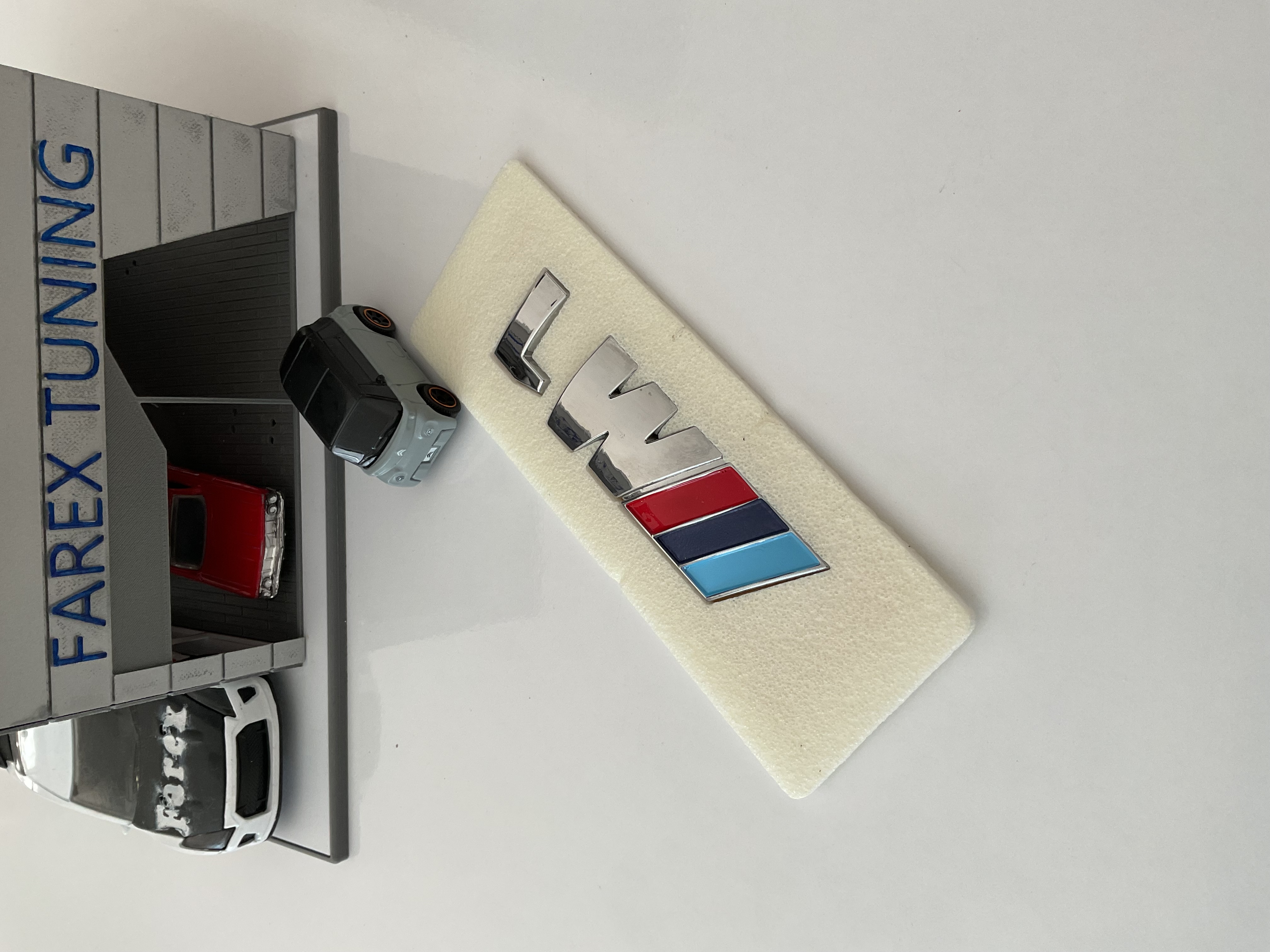 BMW M1 Krom Bagaj Yazısı 3M 3D ABS