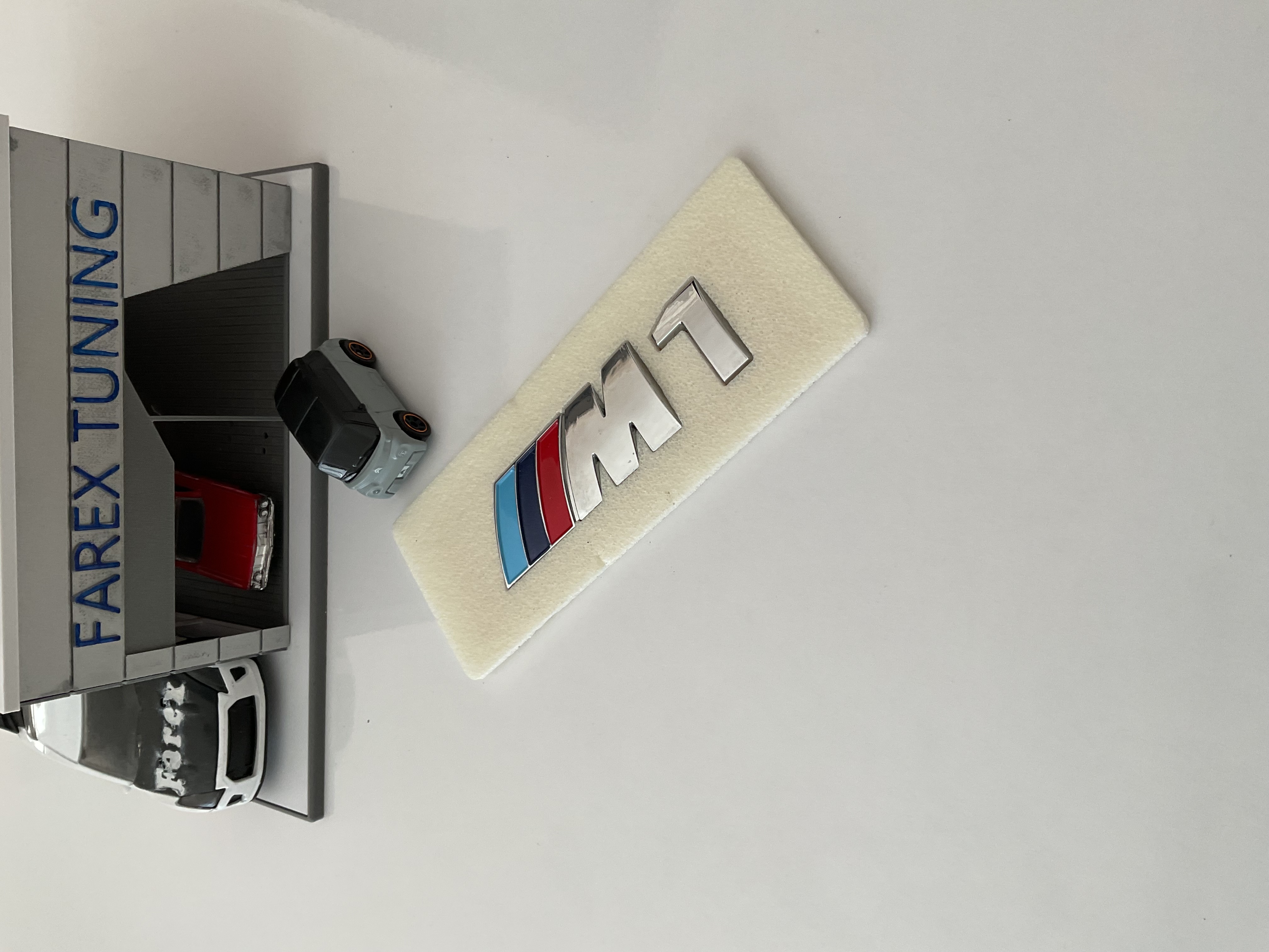 BMW M1 Krom Bagaj Yazısı 3M 3D ABS