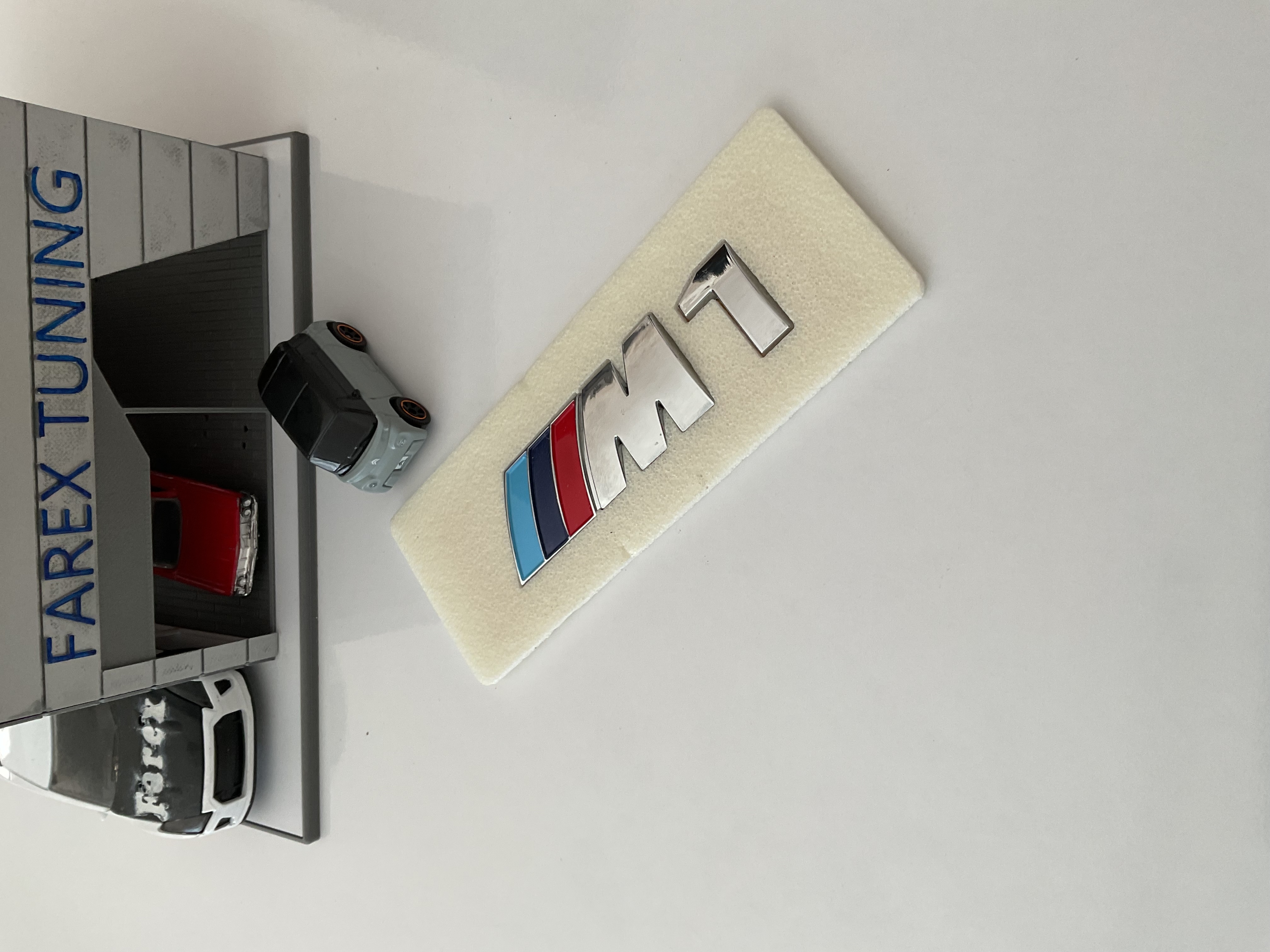 BMW M1 Krom Bagaj Yazısı 3M 3D ABS