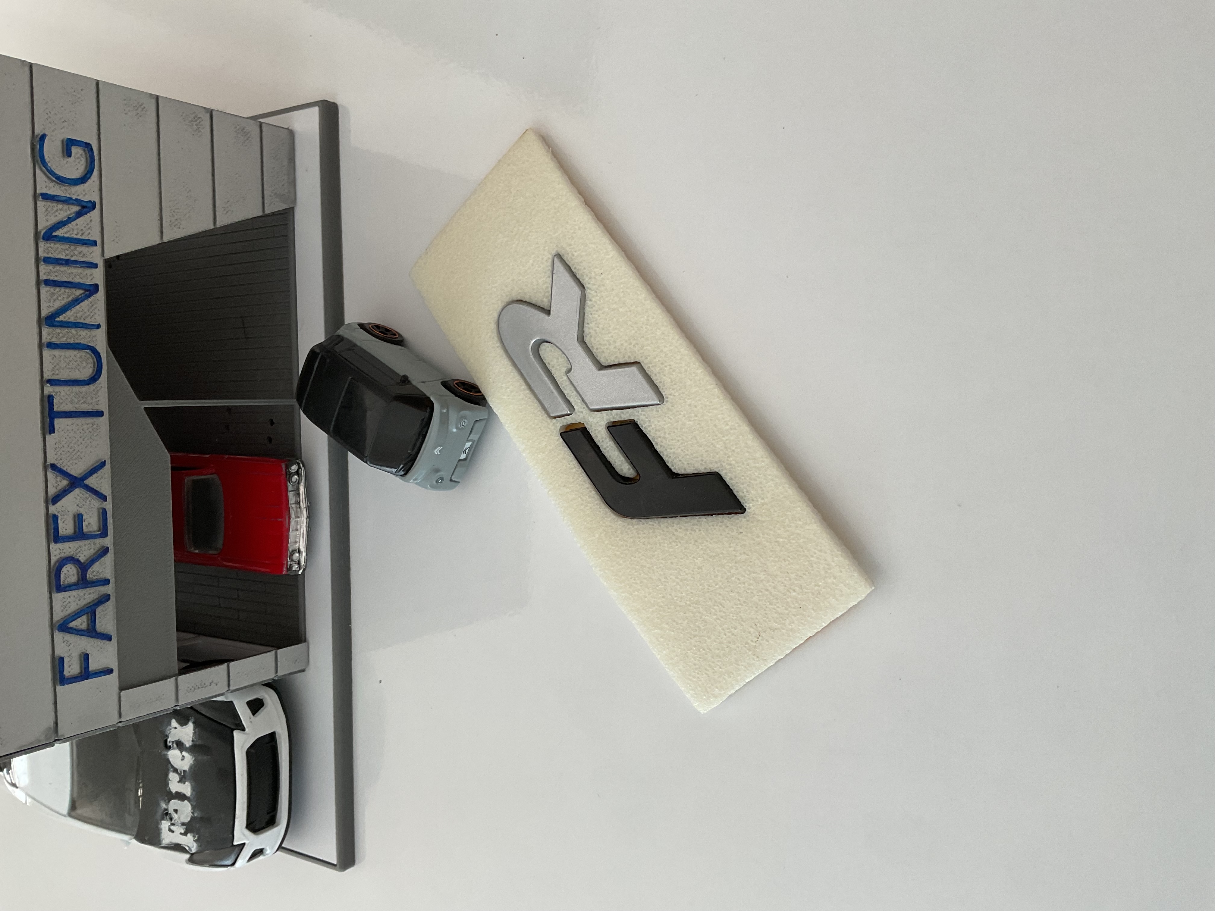 Seat FR Gri-Piano Black Bagaj Yazısı 3M 3D ABS