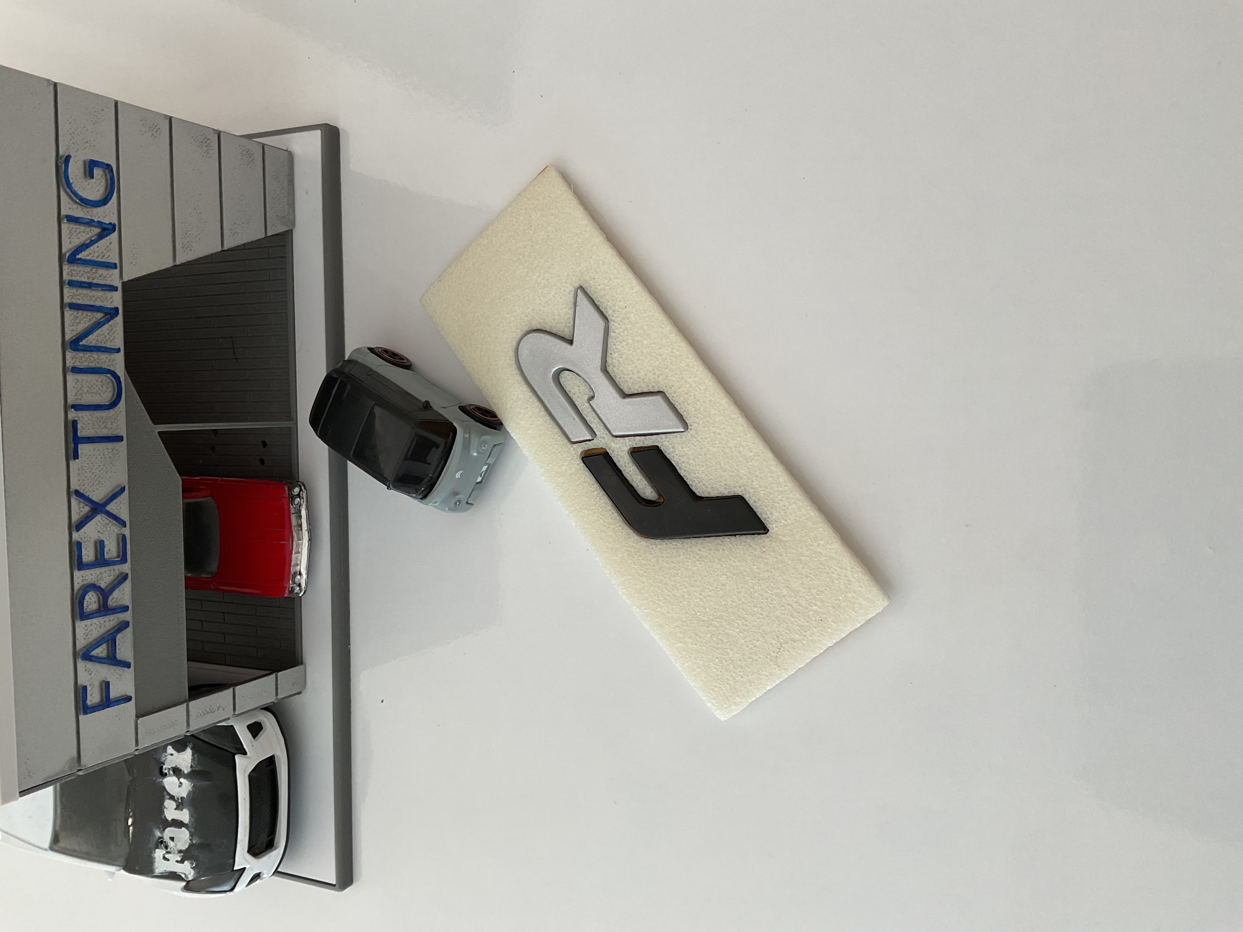 Seat FR Gri-Piano Black Bagaj Yazısı 3M 3D ABS
