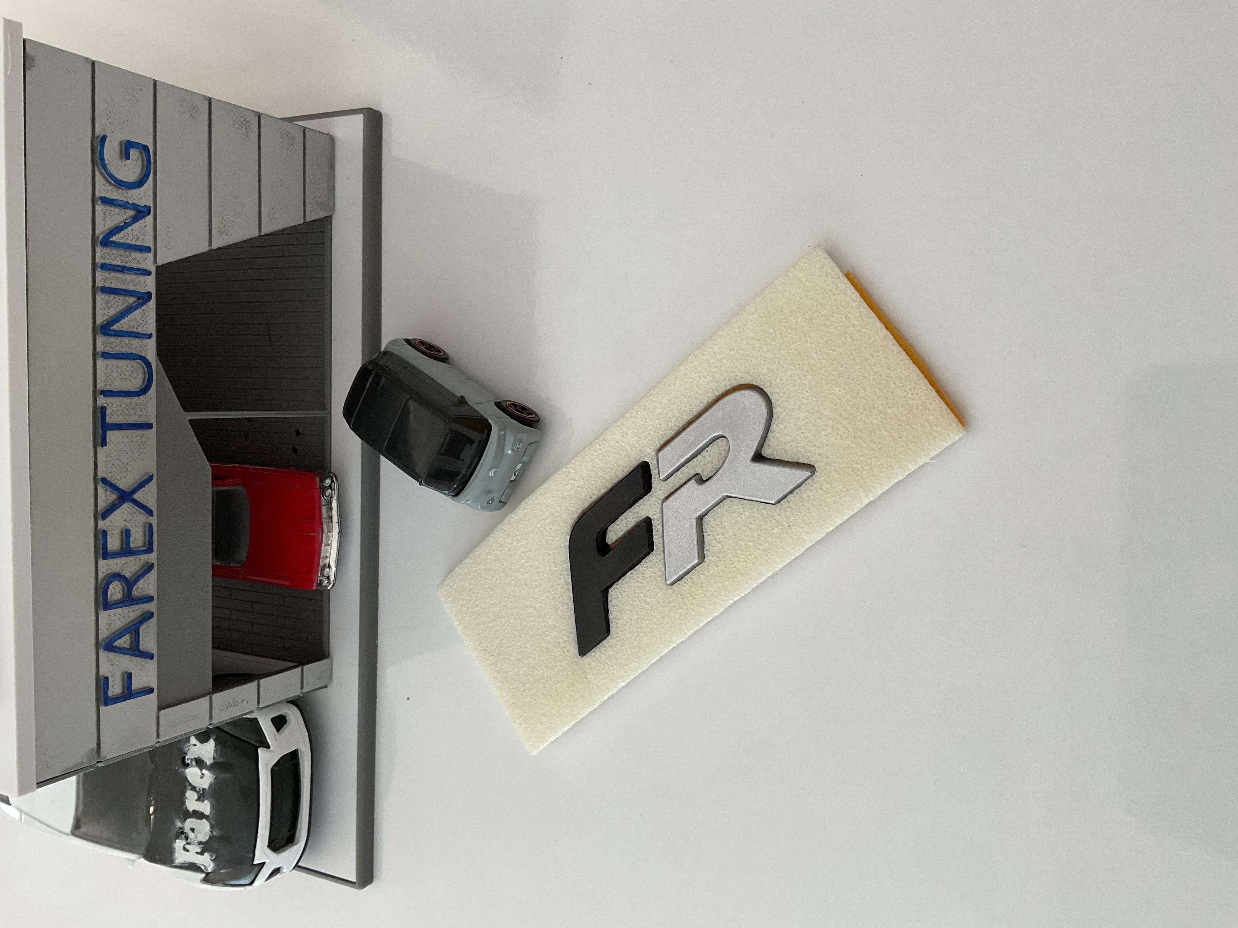 Seat FR Gri-Piano Black Bagaj Yazısı 3M 3D ABS