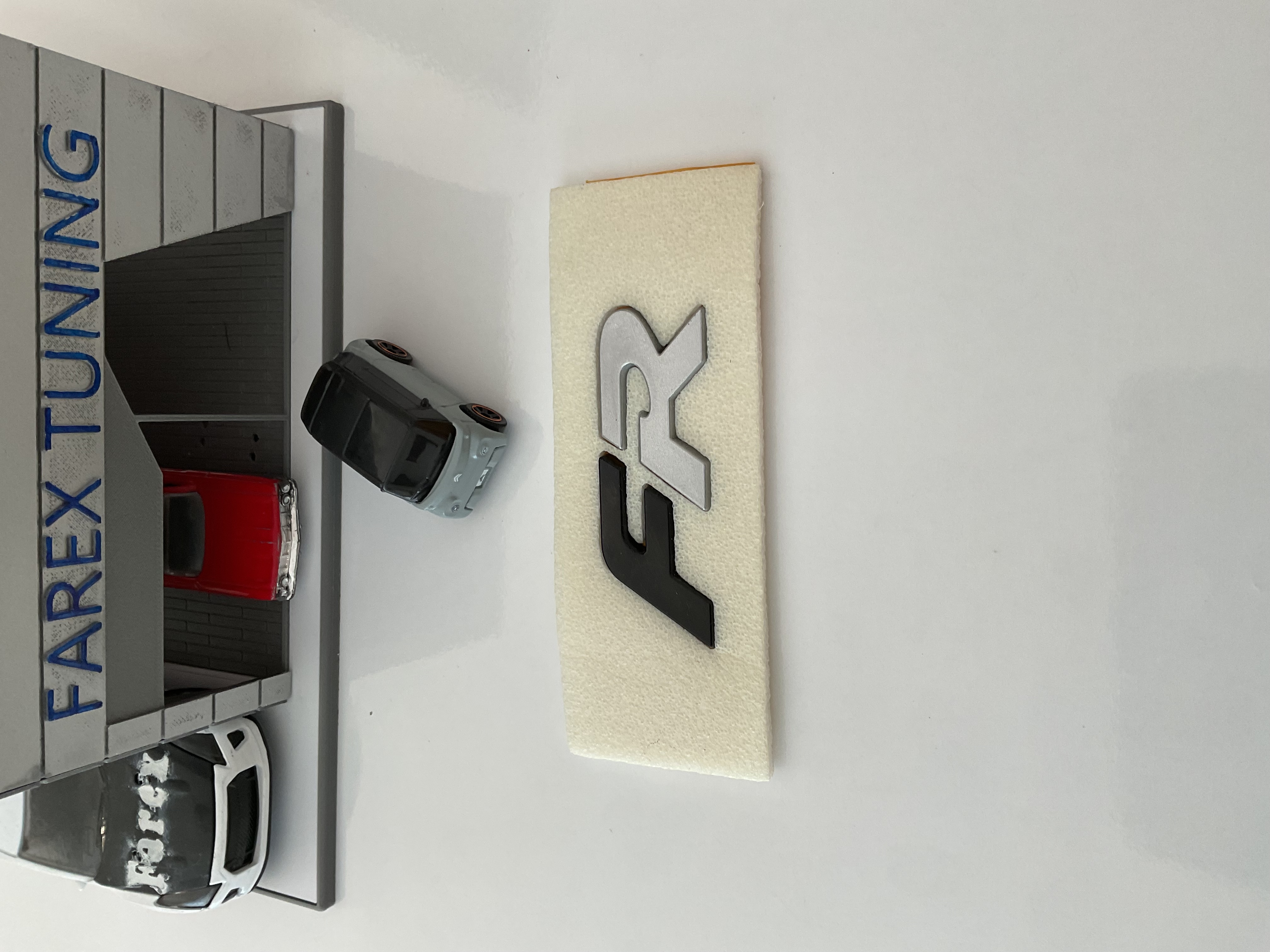 Seat FR Gri-Piano Black Bagaj Yazısı 3M 3D ABS