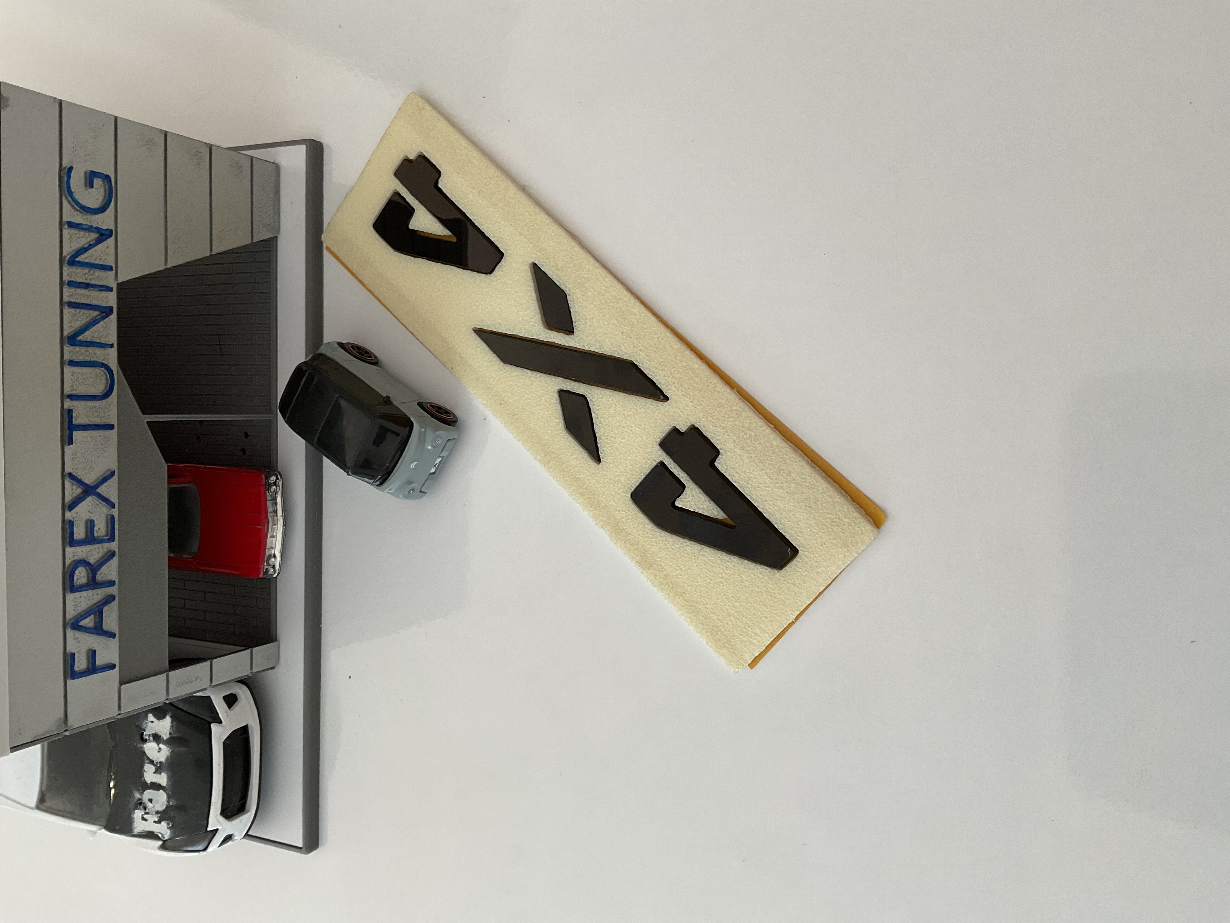 Dodge 4x4 Piano Black Bagaj Yazısı 3M 3D ABS