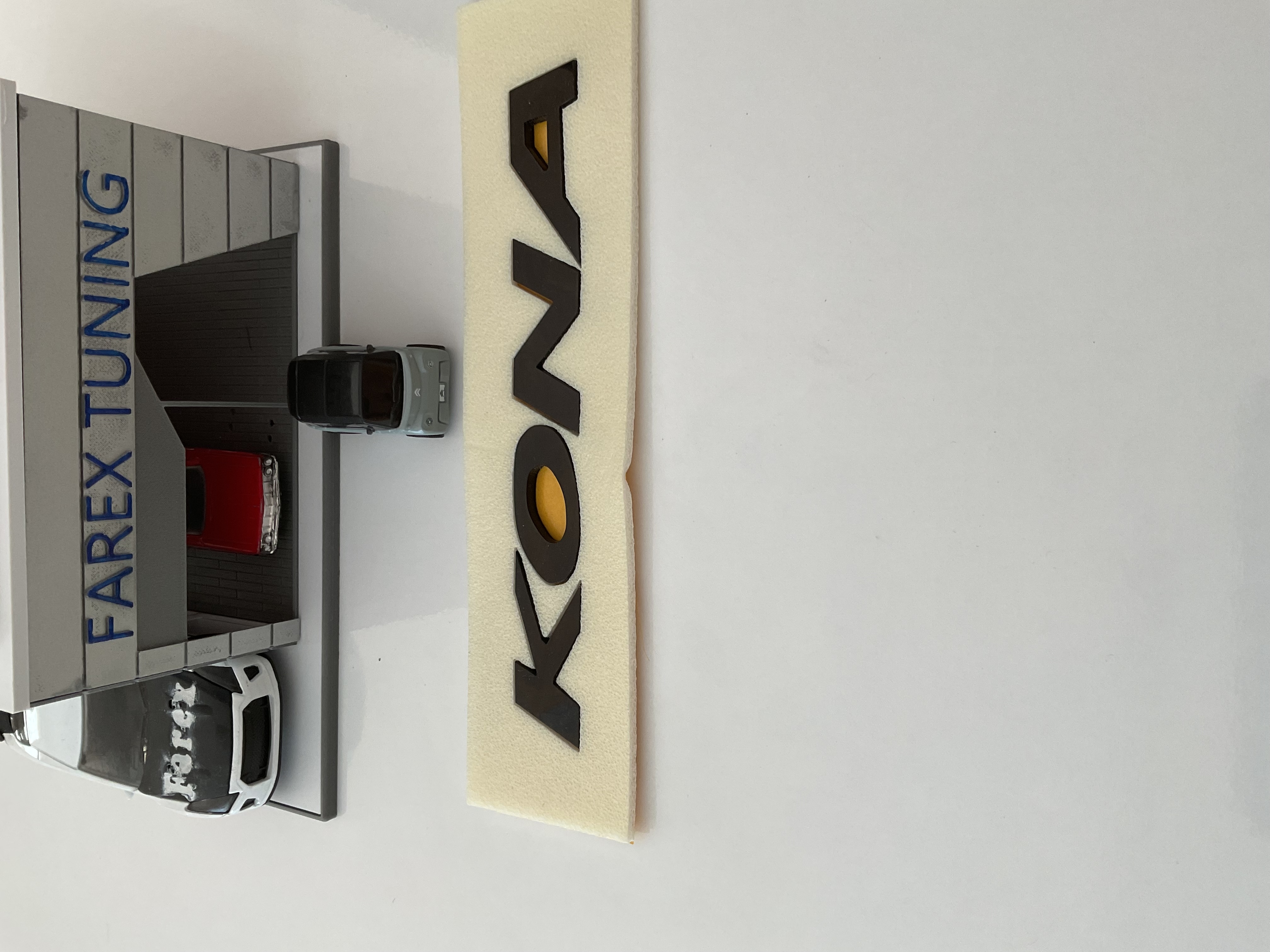 Hyundai Kona Piano Black Bagaj Yazısı 3M 3D ABS