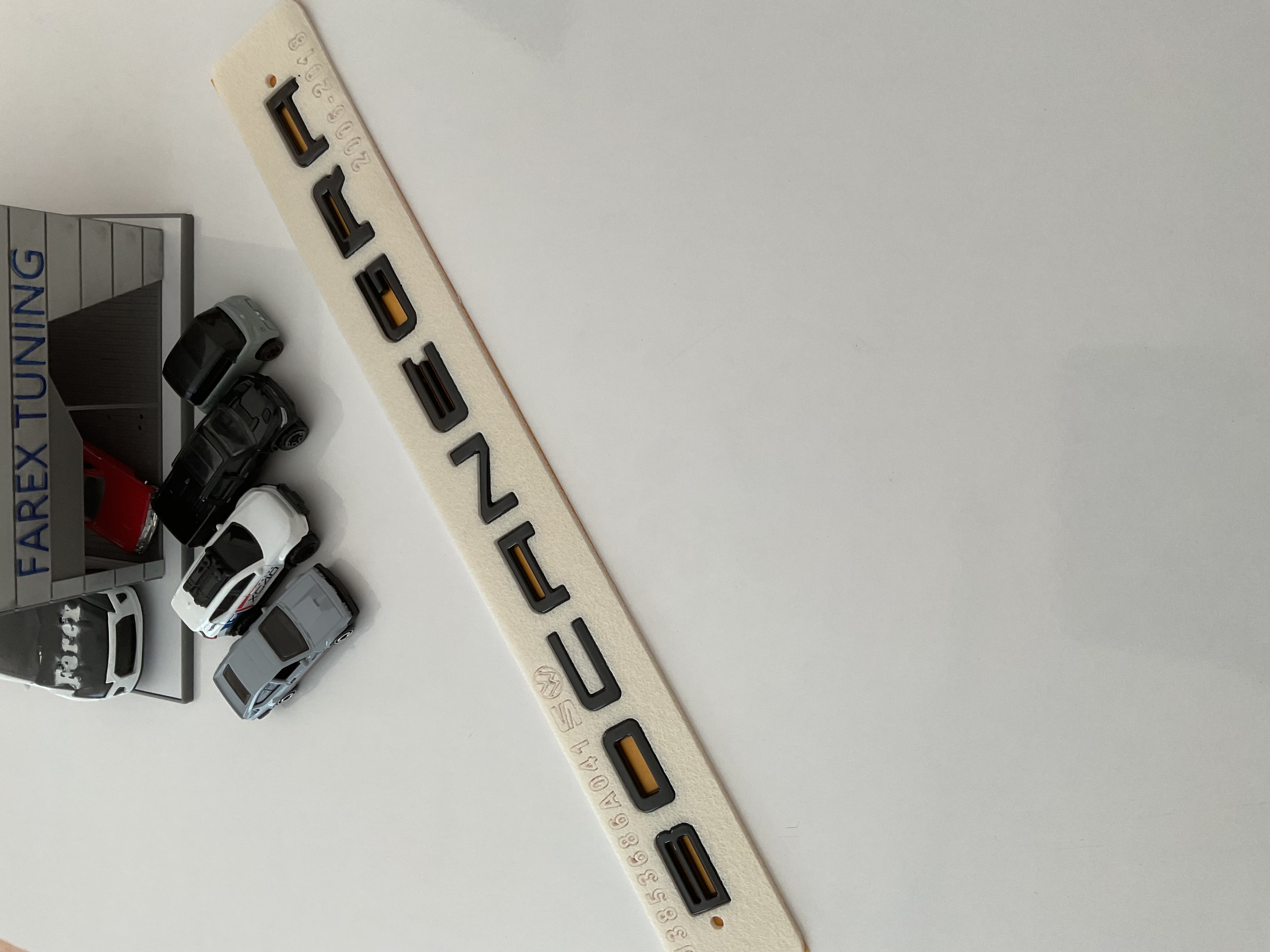 Seat Bocanegra Piano Black Bagaj Yazısı 3M 3D ABS