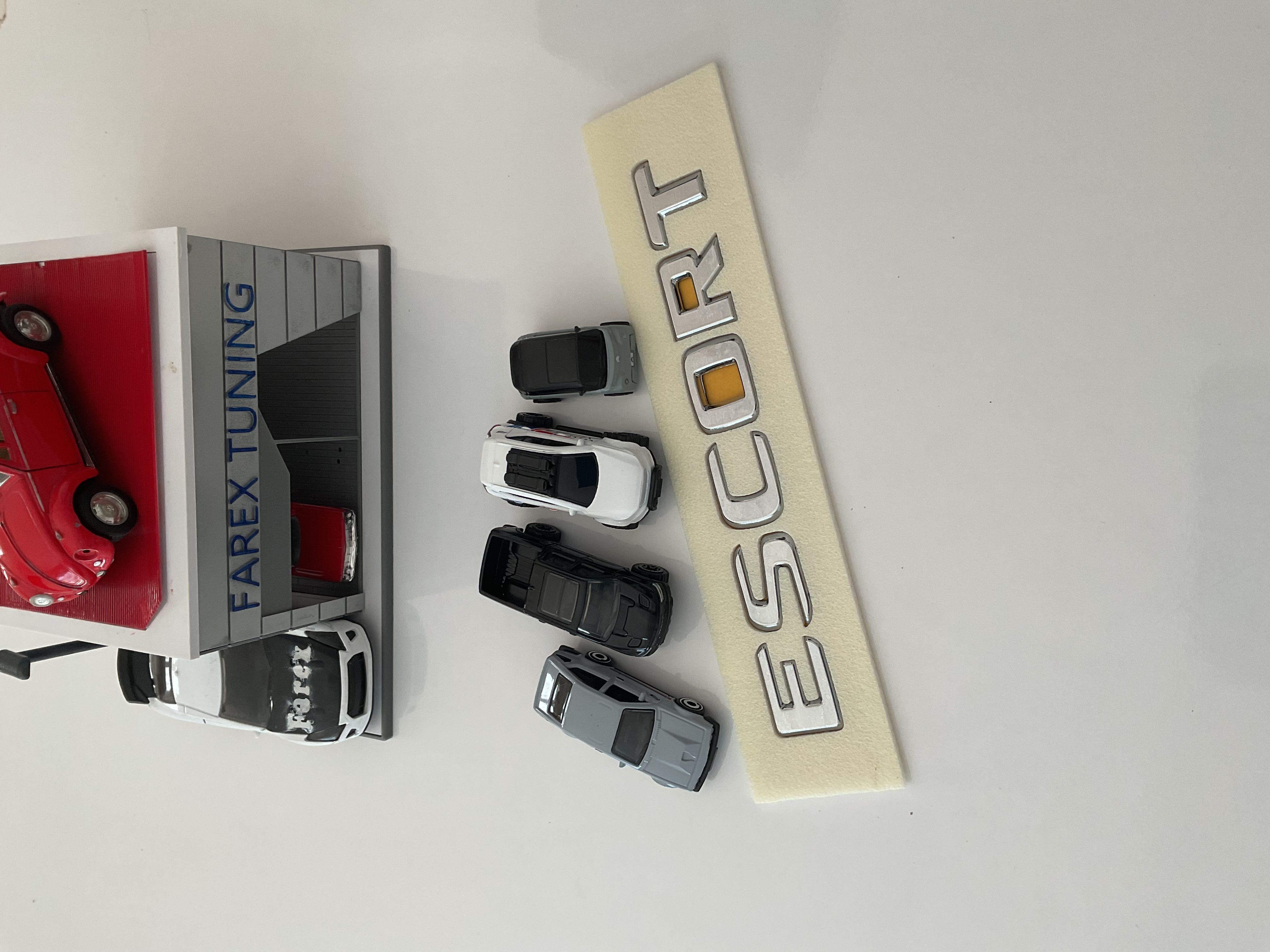 Ford Escort Krom Bagaj Yazısı 3M 3D ABS