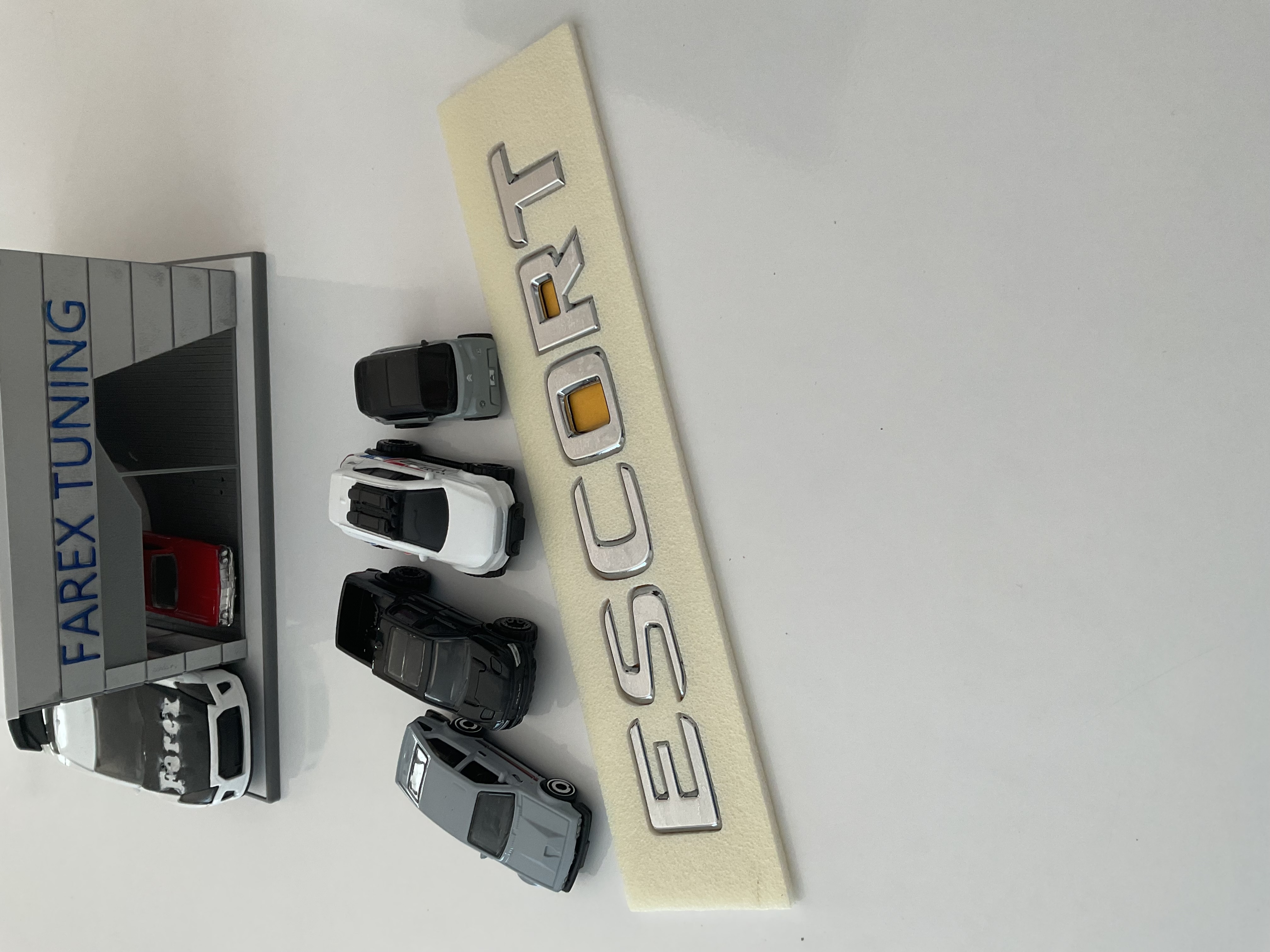 Ford Escort Krom Bagaj Yazısı 3M 3D ABS