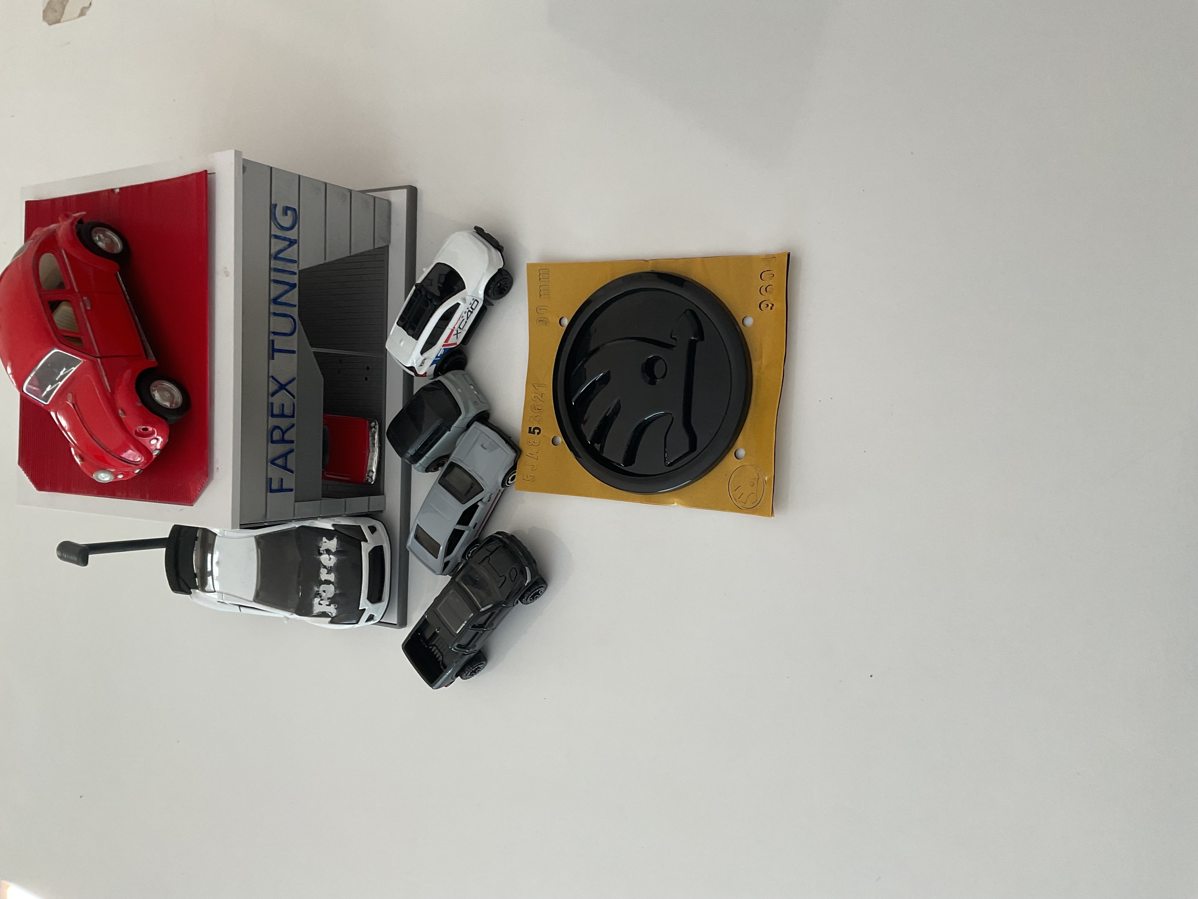 Skoda Piano Black Bagaj Arması 90mm 3M 3D ABS