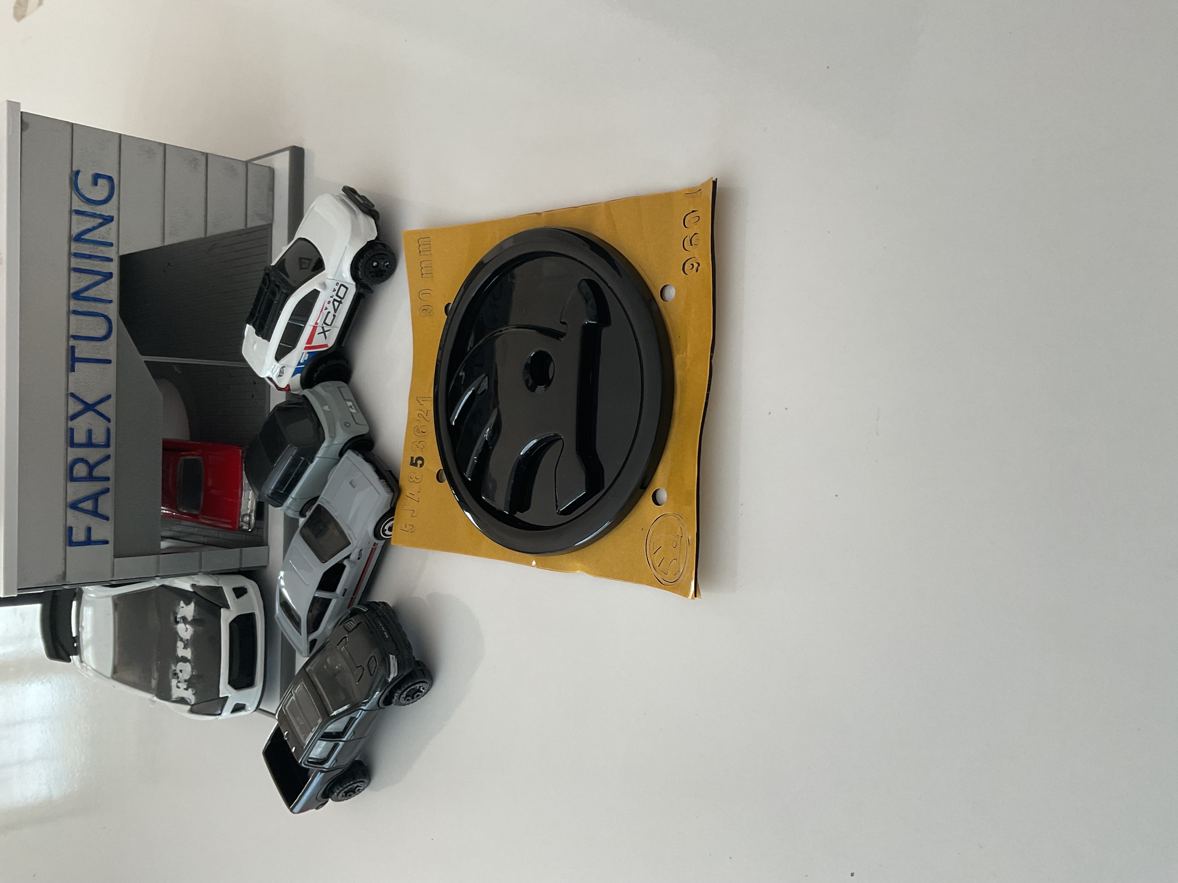 Skoda Piano Black Bagaj Arması 90mm 3M 3D ABS