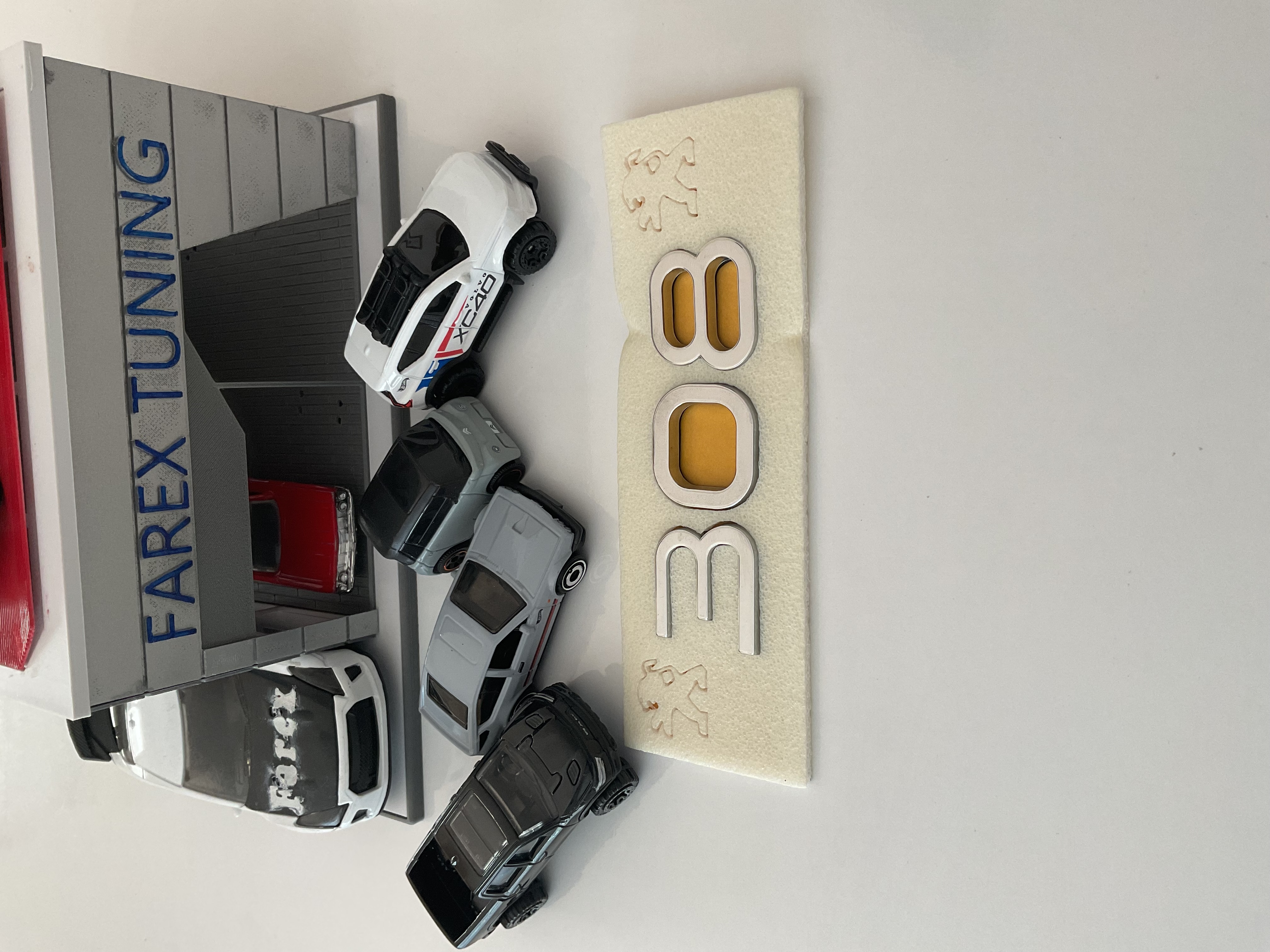 Peugeot 308 Krom Bagaj Yazısı 3M 3D ABS